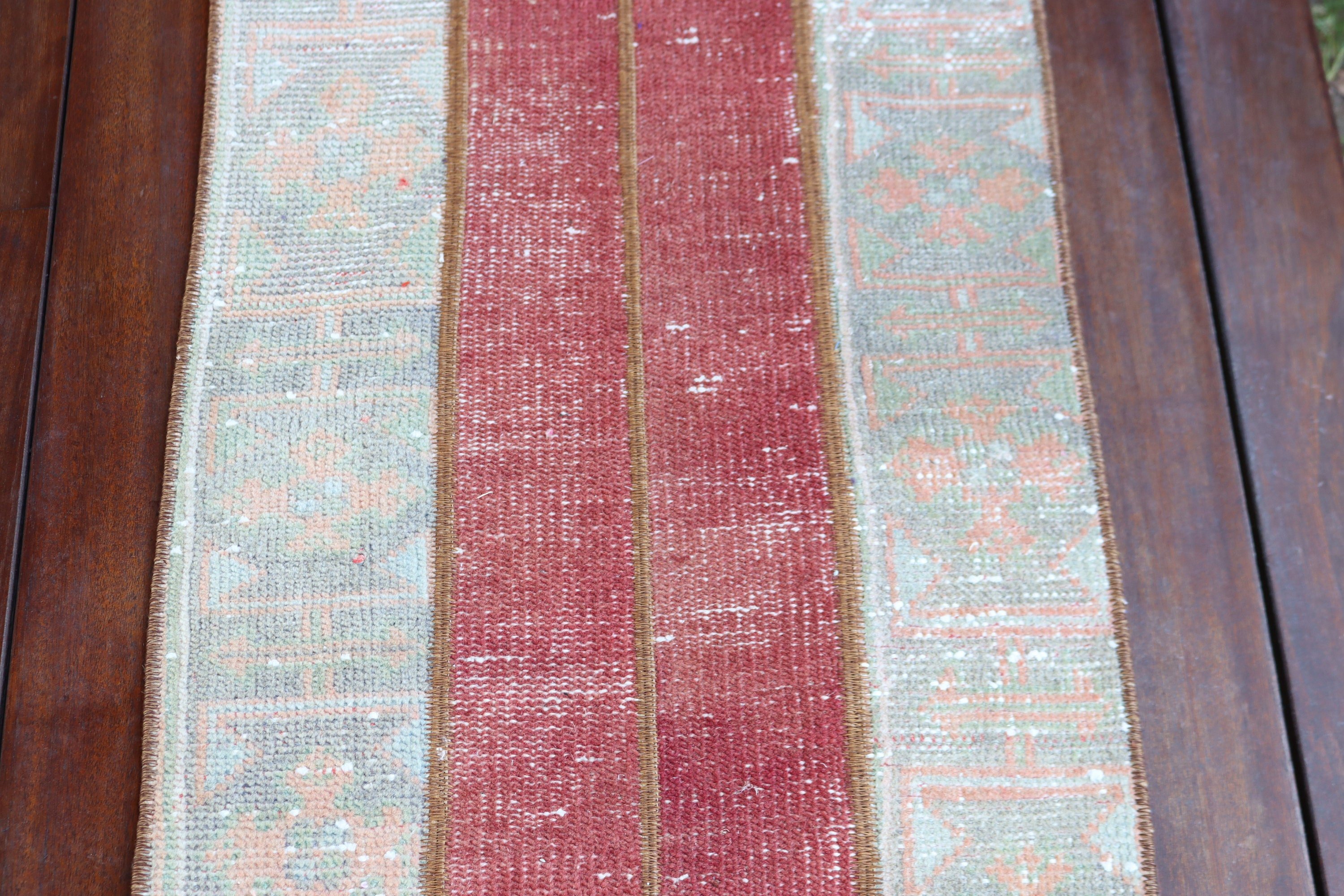 Türk Halıları, Küçük Boho Halıları, Yer Halıları, Vintage Halı, Giriş Halıları, Yeşil Fas Halısı, Banyo Halıları, 1.6x3.2 ft Küçük Halı