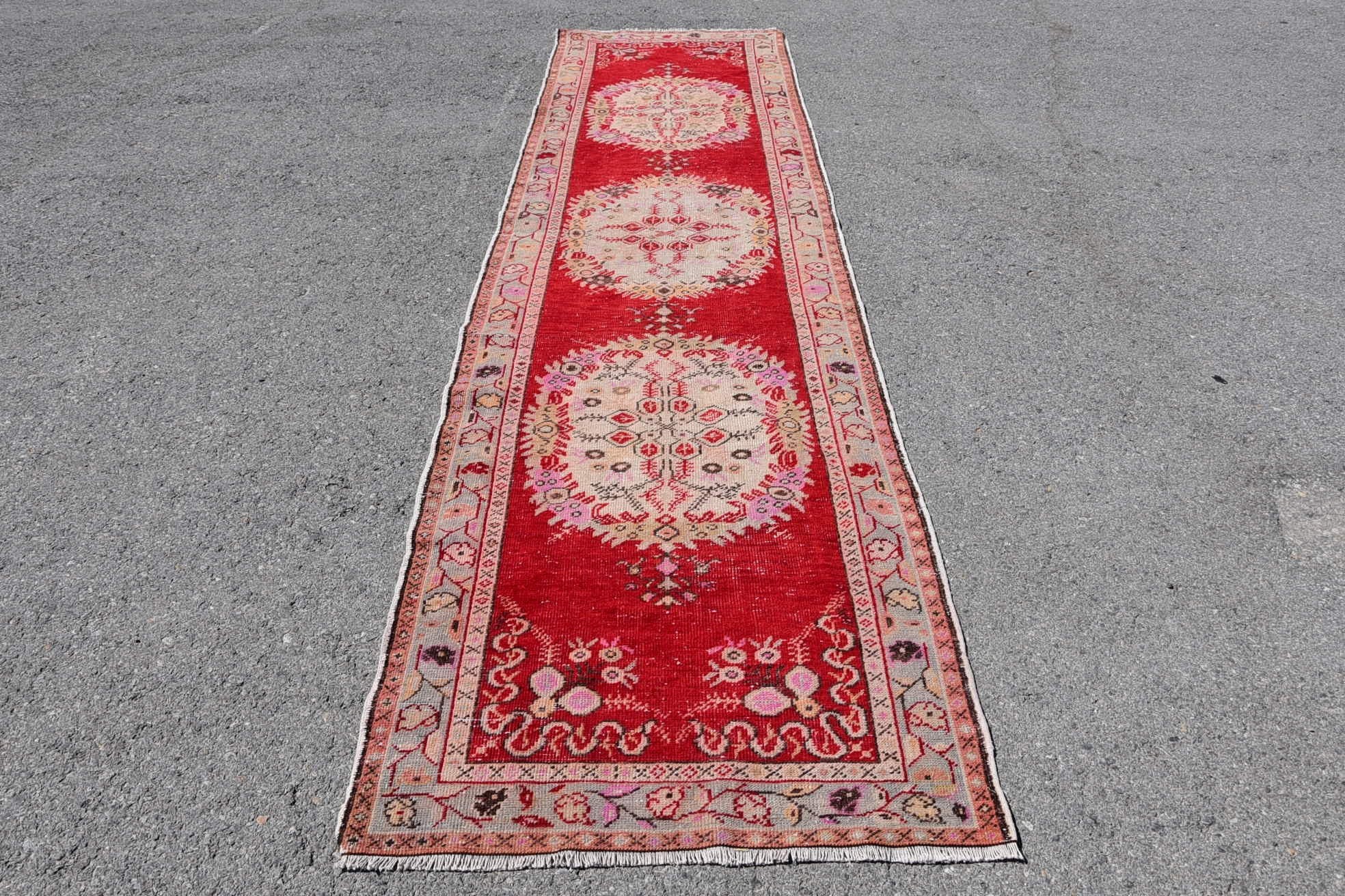 Anadolu Halısı, 3.1x12.2 ft Yolluk Halıları, Merdiven Halıları, Koridor Halısı, Yer Halısı, Aztek Halıları, Vintage Halı, Türk Halısı, Koridor Halısı, Eski Halı