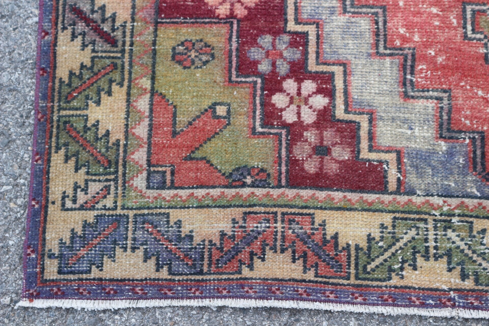 Bedroom Rugs, Nursery Rug, 4.4x8.8 ft Area Rug, Red Floor Rug, Turkish Rug, Rugs for Area, Nomadic Rugs, Wool Rug, Bright Rug, Vintage Rug