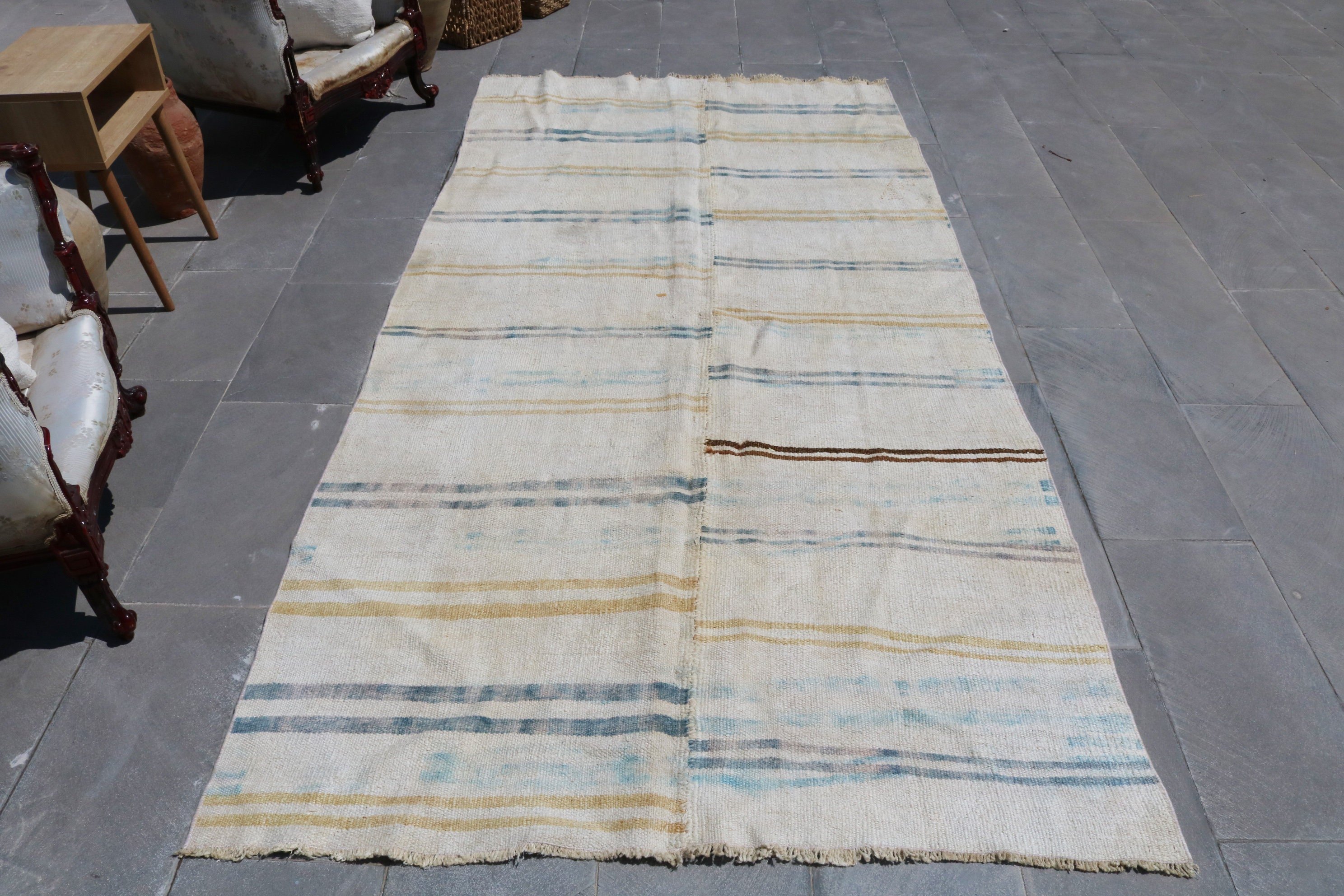 Renkli Halı, 4.8x9.7 ft Büyük Halılar, Oturma Odası Halıları, Vintage Halı, Yemek Odası Halıları, Dekoratif Halı, Yatak Odası Halısı, Türk Halıları