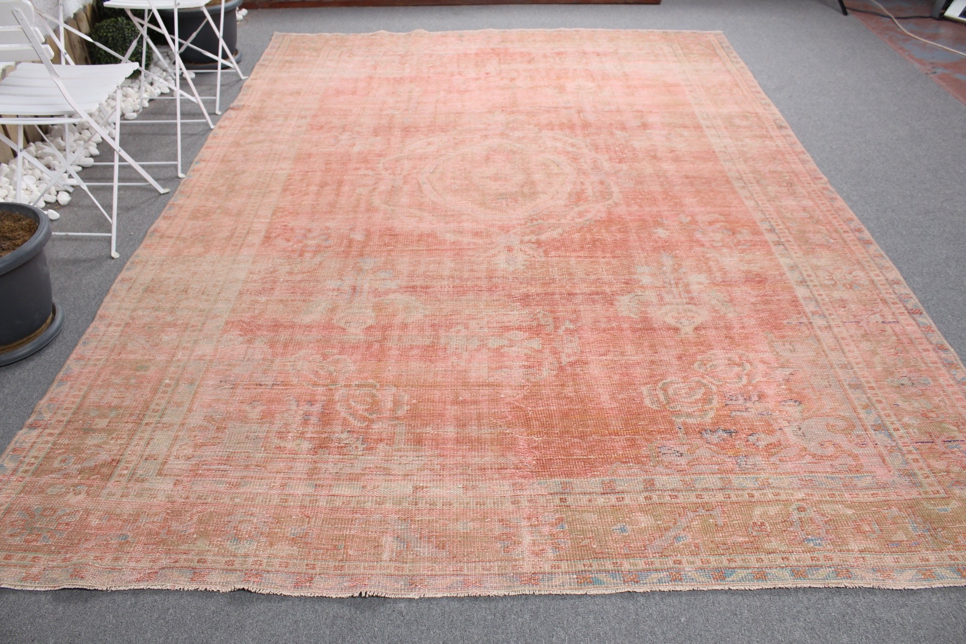 Kırmızı Yün Halılar, Türk Halıları, Oturma Odası Halıları, Salon Halıları, Anadolu Halıları, Vintage Halılar, Mutfak Halıları, Kabile Halıları, 7.8x11 ft Büyük Boy Halı