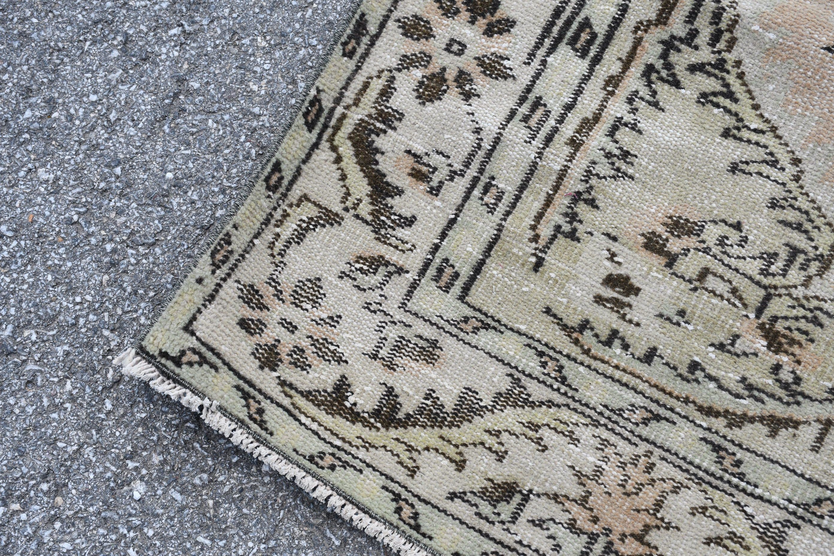 Bedroom Rug, Antique Rug, Turkish Rugs, Beige Kitchen Rug, Vintage Rug, Salon Rug, Old Rug, Wool Rug, Rugs for Salon, 4.9x8.4 ft Large Rugs