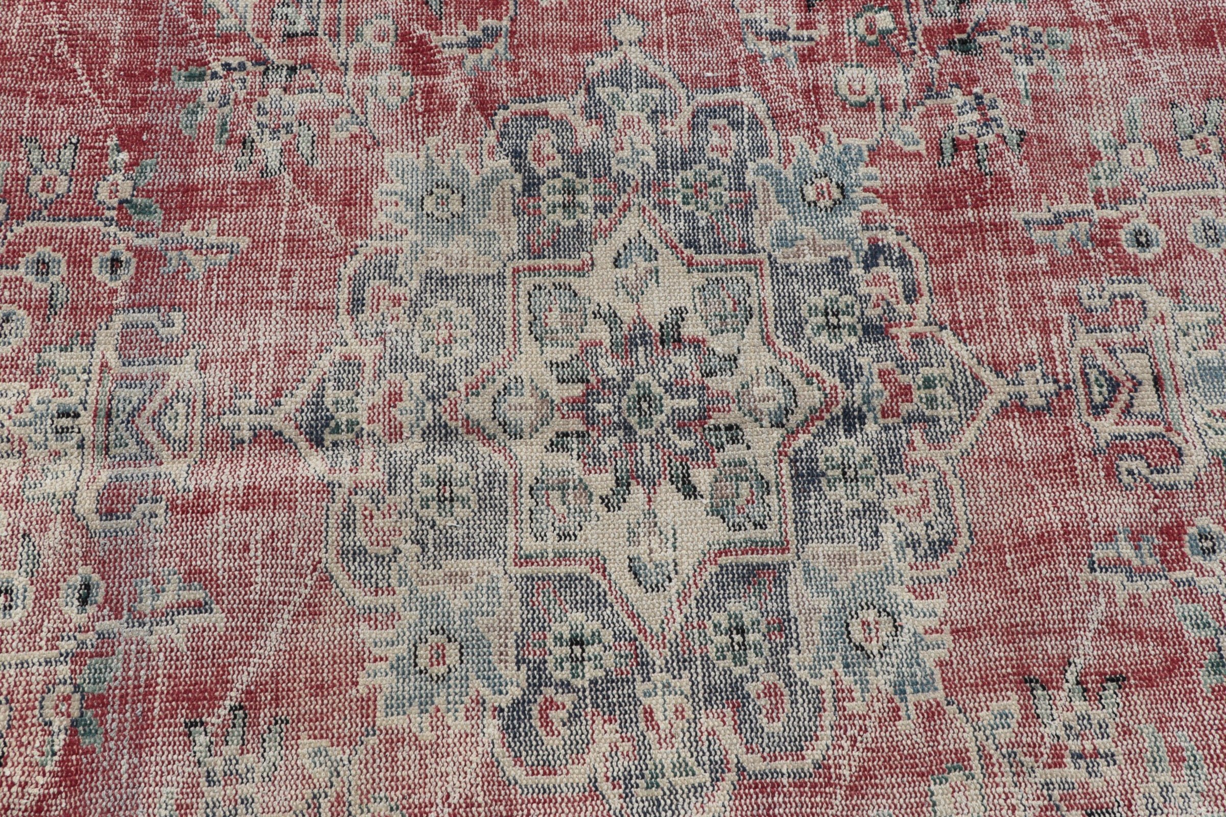 Red Moroccan Rug, Vintage Rugs, Home Decor Rug, Old Rug, 5.2x9.3 ft Large Rug, Dining Room Rugs, Living Room Rug, Turkish Rug