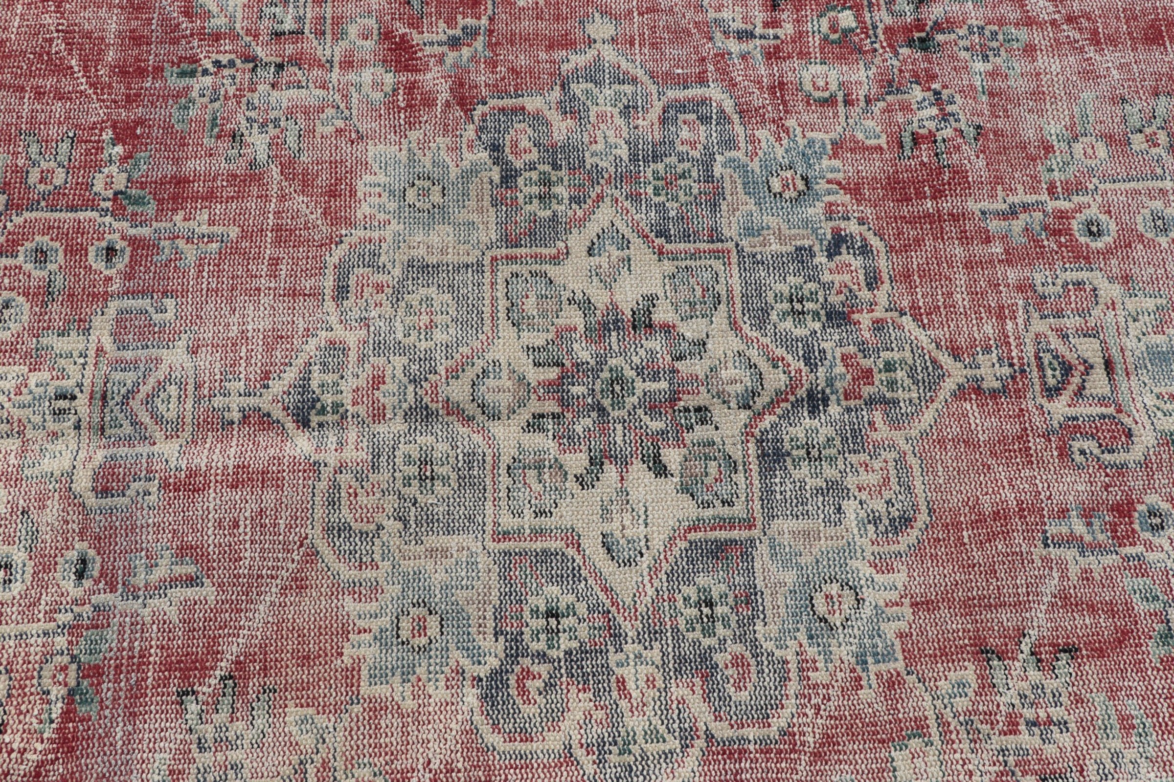 Kırmızı Fas Halısı, Vintage Halılar, Ev Dekorasyonu Halısı, Eski Halı, 5.2x9.3 ft Büyük Halı, Yemek Odası Halıları, Oturma Odası Halısı, Türk Halısı