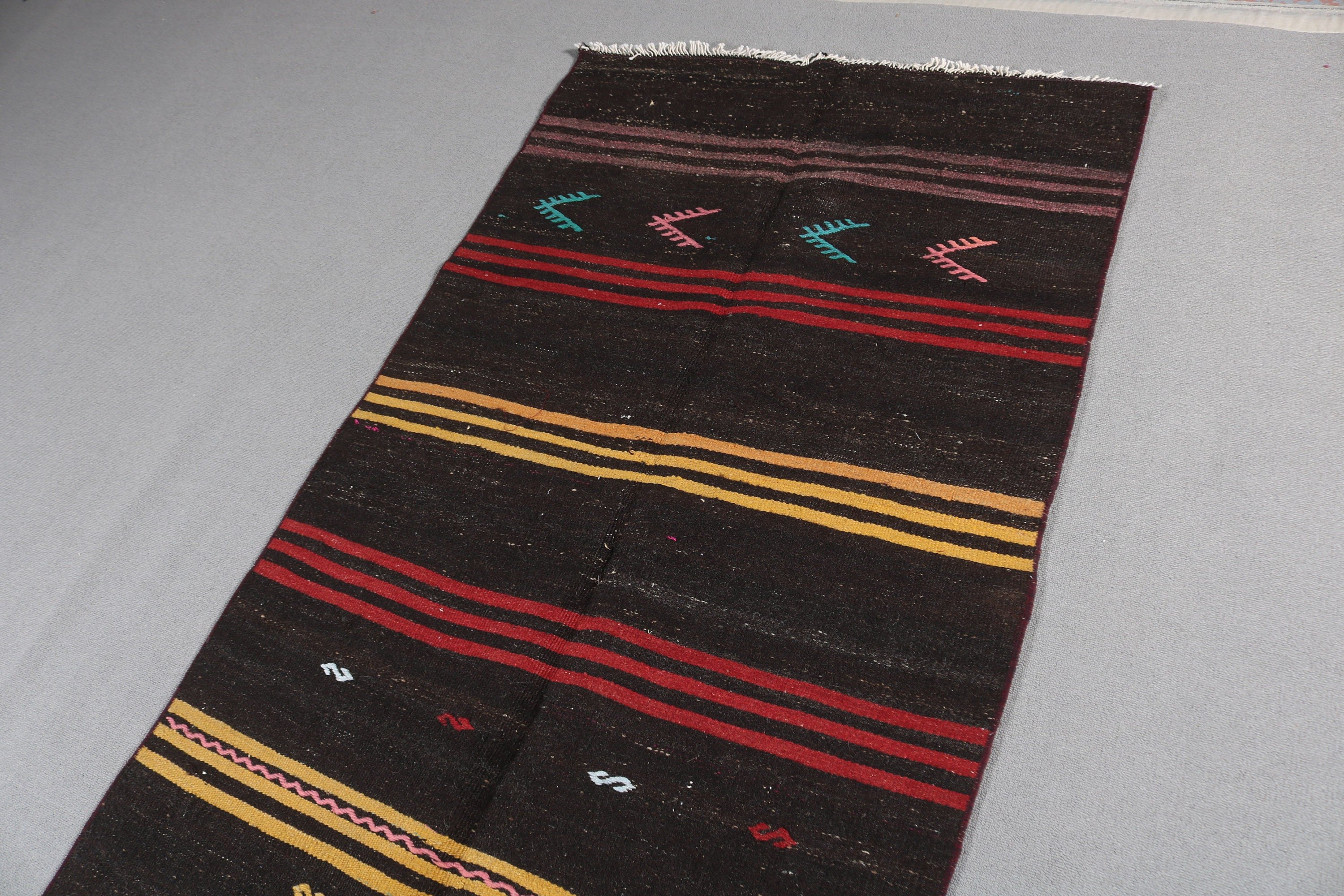 Yatak Odası Halısı, Anadolu Halısı, 3.3x11.8 ft Yolluk Halıları, Vintage Halı, Koridor Halısı, Türk Halısı, Kahverengi Mutfak Halıları, Kilim, Koridor Halıları