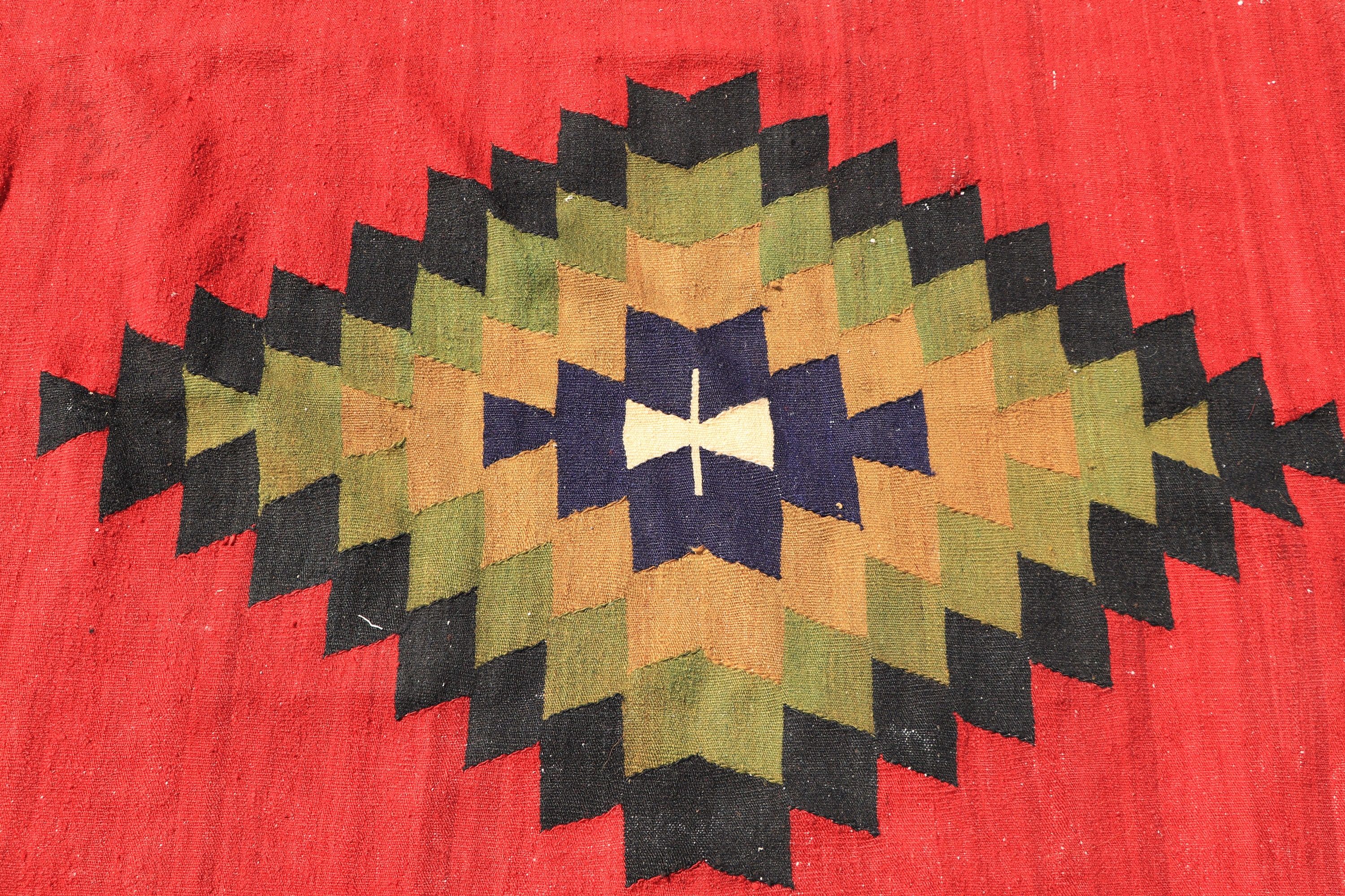 Yatak odası Kilim, Yatak odası Kilim, 154x360 cm Salon Kilim, Salon Kilim, Antik Kilim, Kırmızı Oryantal Kilim, Türk Kilim