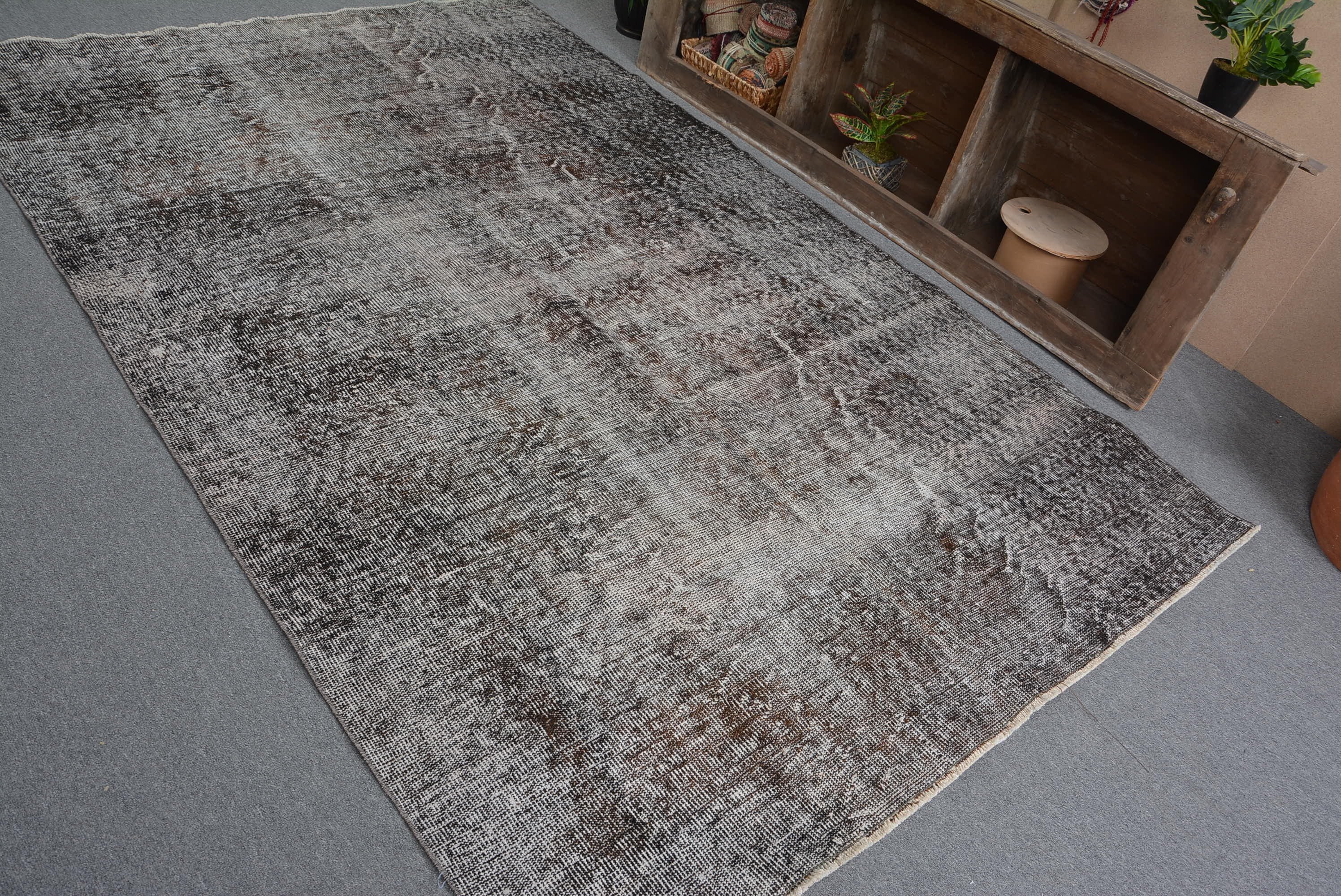 Nomadic Rug, Salon Rug, Vintage Rugs, Bedroom Rug, Rugs for Dining Room, Kitchen Rug, Turkish Rug, Anatolian Rugs, 5.7x9 ft Large Rugs