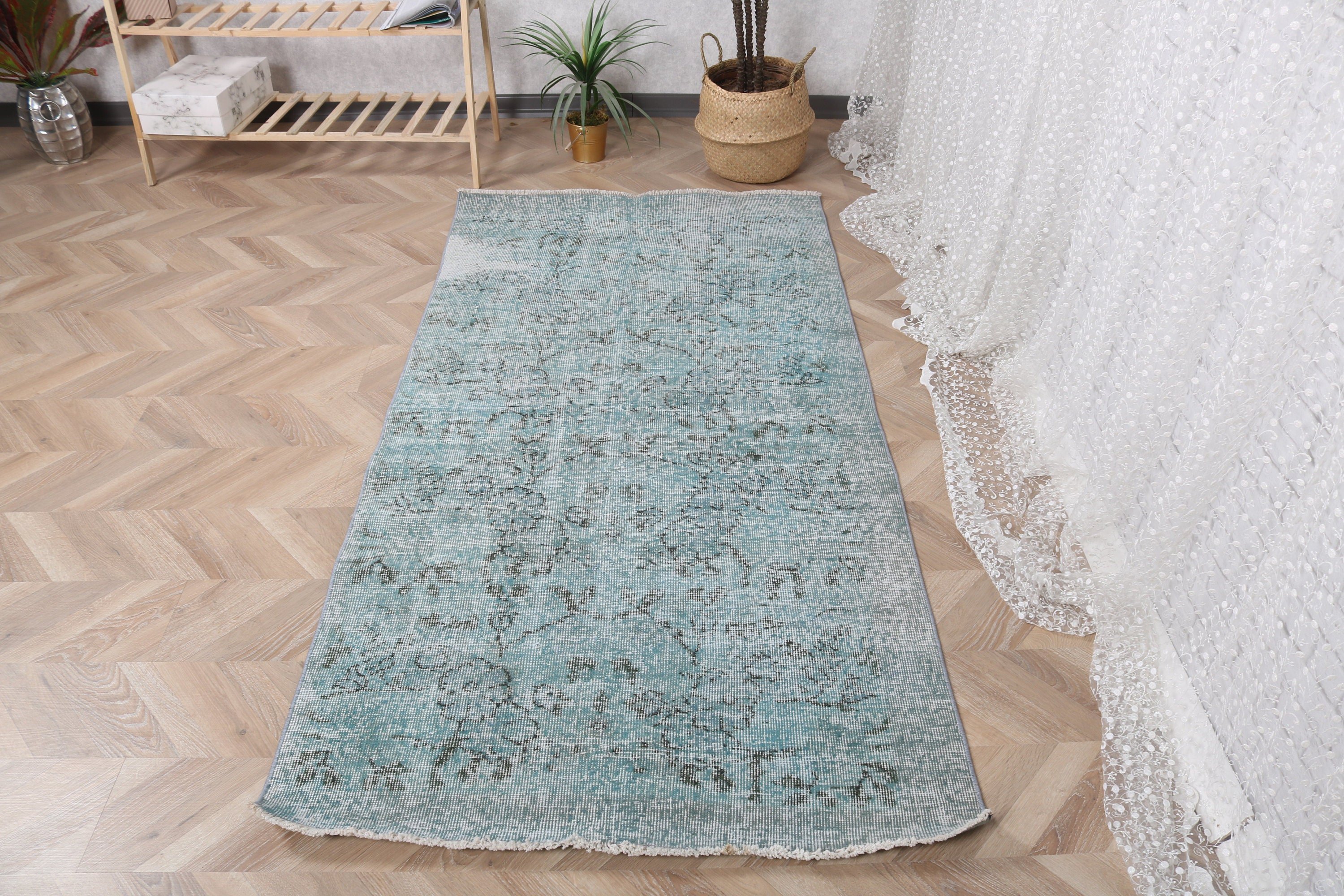 Türk Halısı, Yeşil Oryantal Halı, Giriş Halıları, Açıklama Halıları, Vintage Halı, Vintage Vurgulu Halılar, Aztek Halısı, 3,4x6,8 ft Aksan Halısı, Lüks Halı