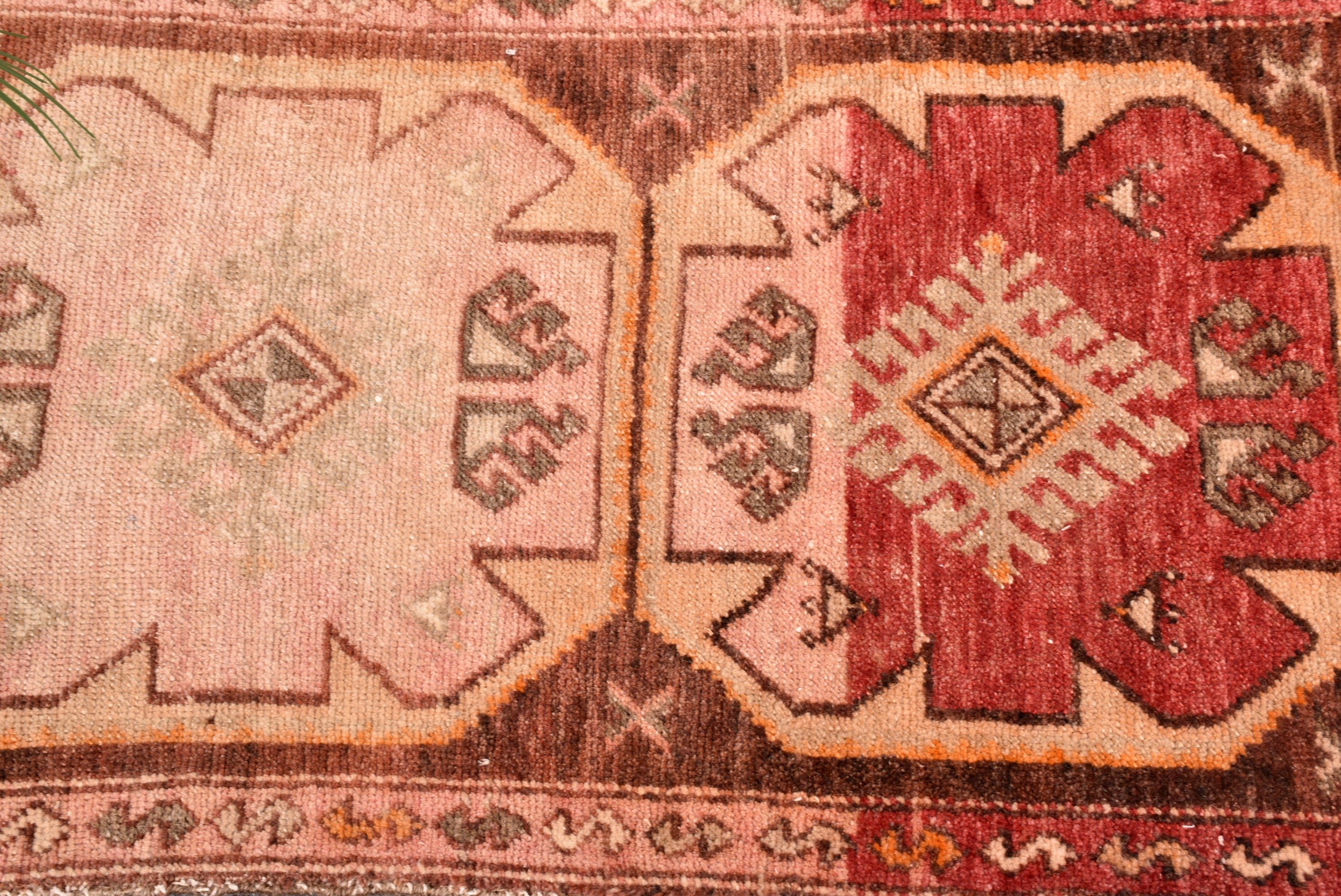 Handmade Rugs, Bedroom Rug, Oushak Rug, Brown Anatolian Rugs, Turkish Rug, 1.9x3.1 ft Small Rugs, Vintage Rugs, Car Mat Rug, Handwoven Rugs