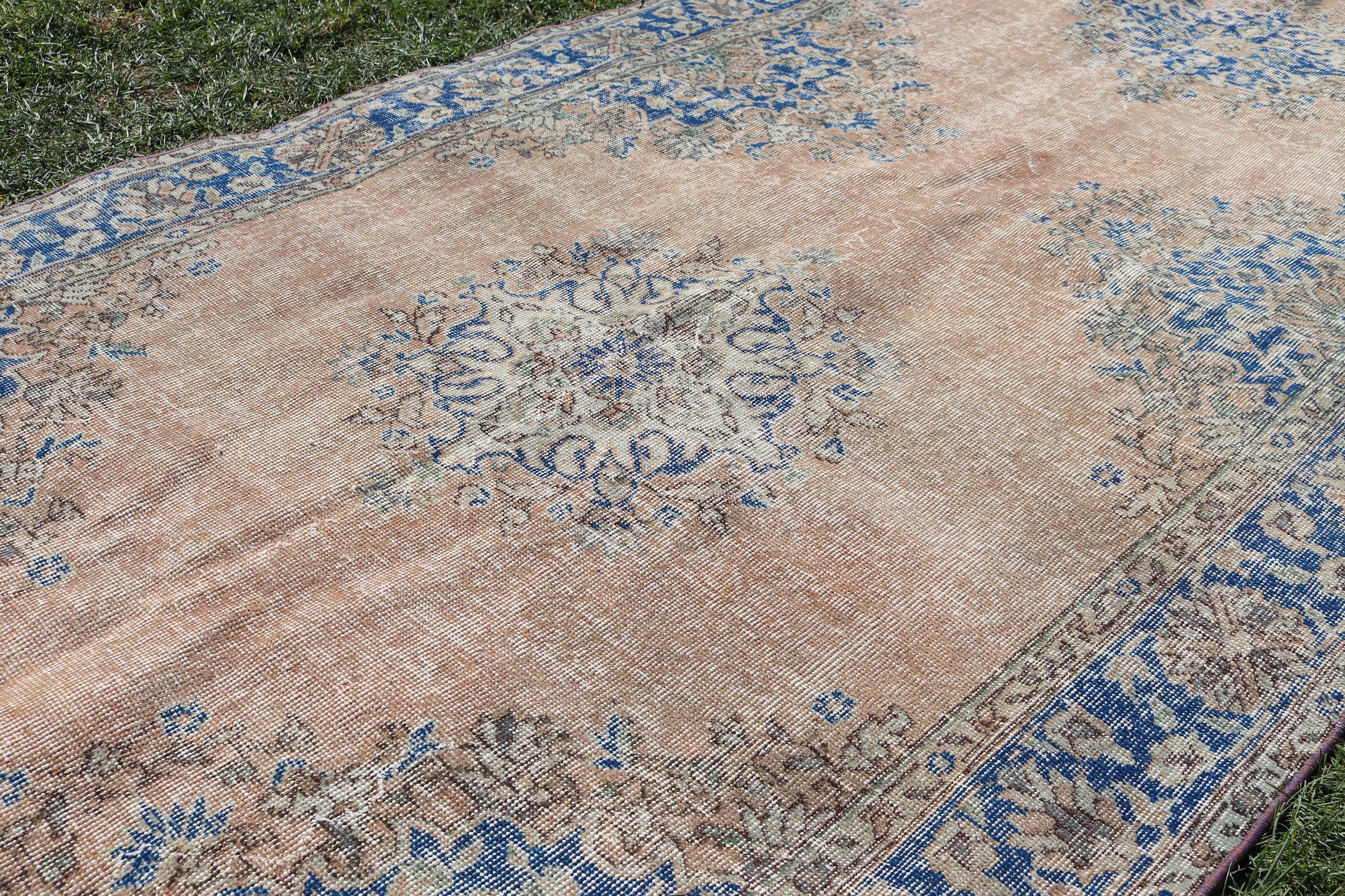 Turuncu Düz Dokuma Halı, Yer Halısı, Türk Halıları, Koridor Halıları, Vintage Halı, Vintage Runner Halısı, Boho Halıları, 4.6x13 ft Runner Halısı