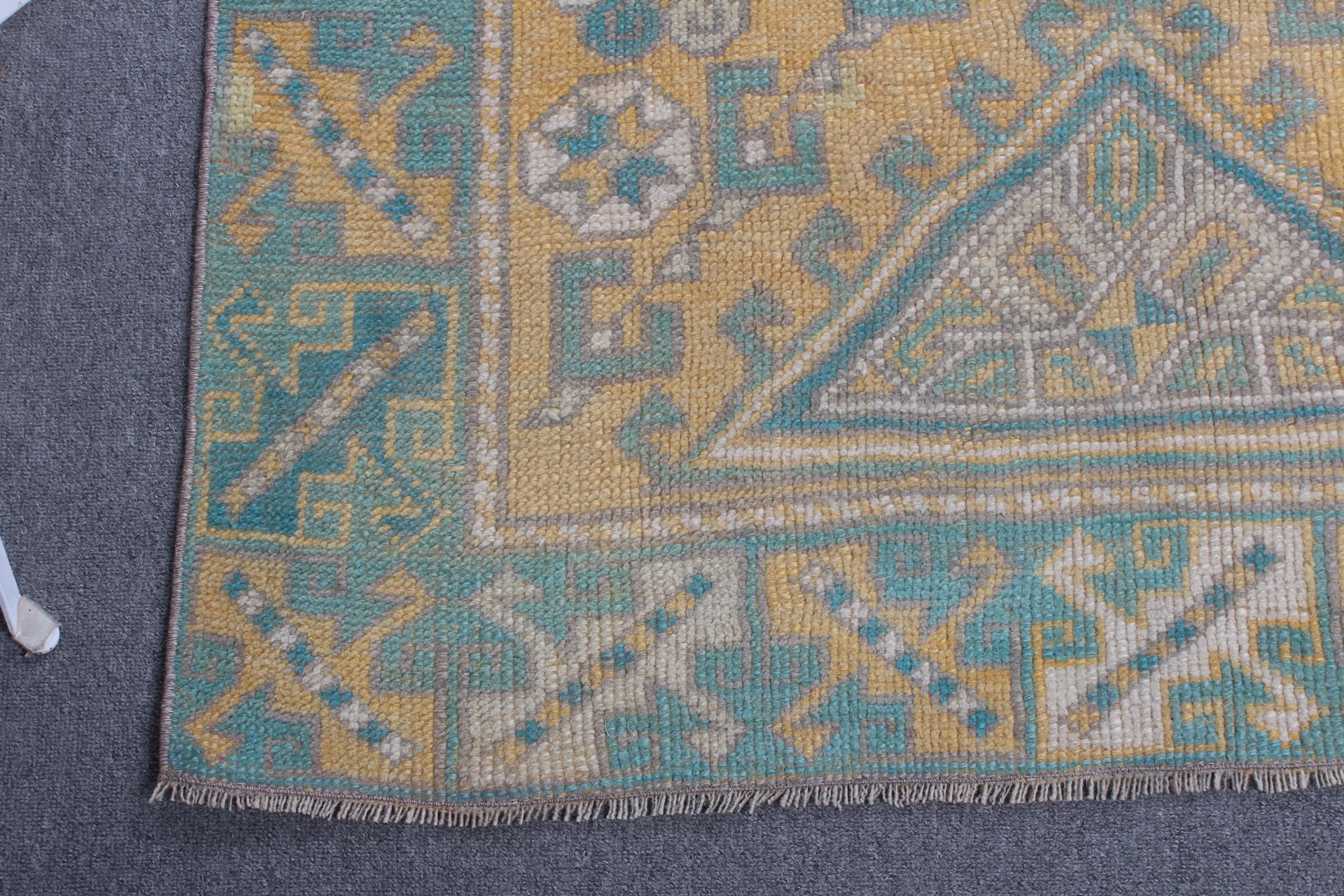 Giriş Halısı Halıları, Sarı Yatak Odası Halıları, Giriş Halıları, Vintage Halılar, 3,7x5,4 ft Accent Halı, Fas Halısı, Türk Halıları, Mutfak Halısı