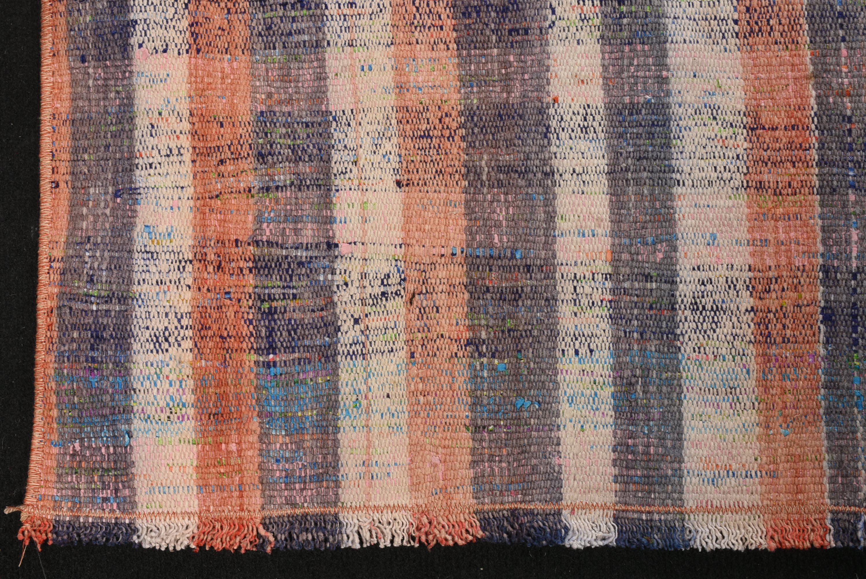 Old Rug, Kilim, Turkish Rug, Oushak Rugs, Wool Rug, Corridor Rug, Gray Antique Rug, Rugs for Corridor, Vintage Rug, 2.7x9.5 ft Runner Rug