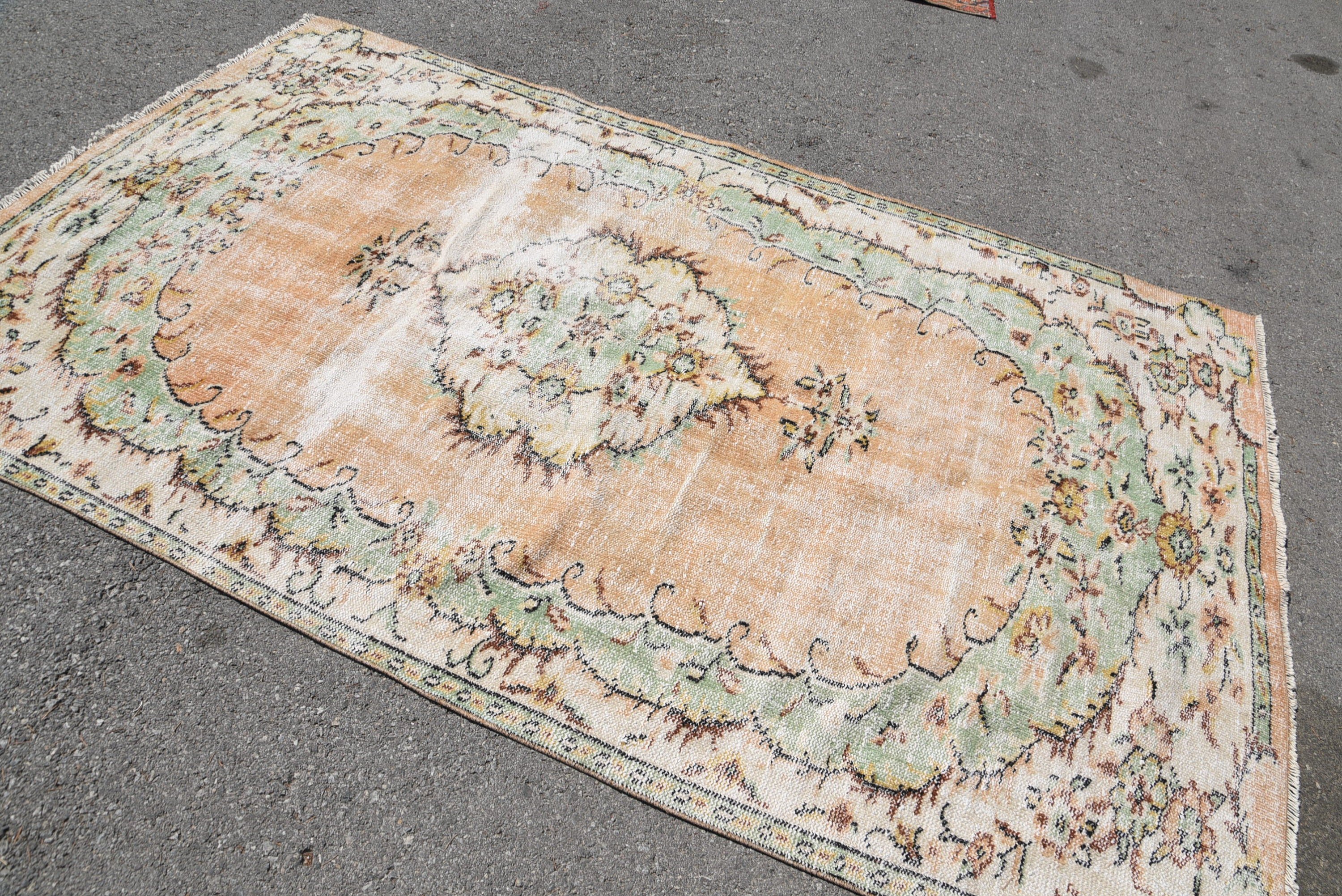 Vintage Halı, Oturma Odası Halıları, Türk Halısı, 5.3x8.8 ft Büyük Halı, Oryantal Halı, Yer Halısı, Yatak Odası Halıları, Salon Halısı, Organik Halı