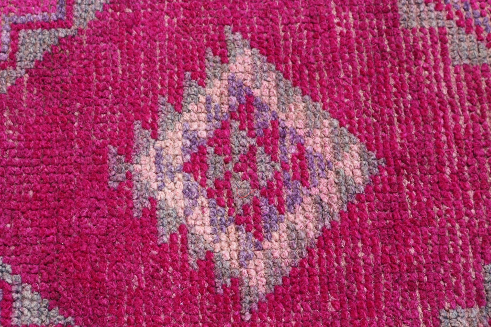 Vintage Rug, Rugs for Kitchen, Turkish Rug, Kitchen Rug, Pink Moroccan Rug, Stair Rug, Oriental Rugs, 3.2x9.1 ft Runner Rug