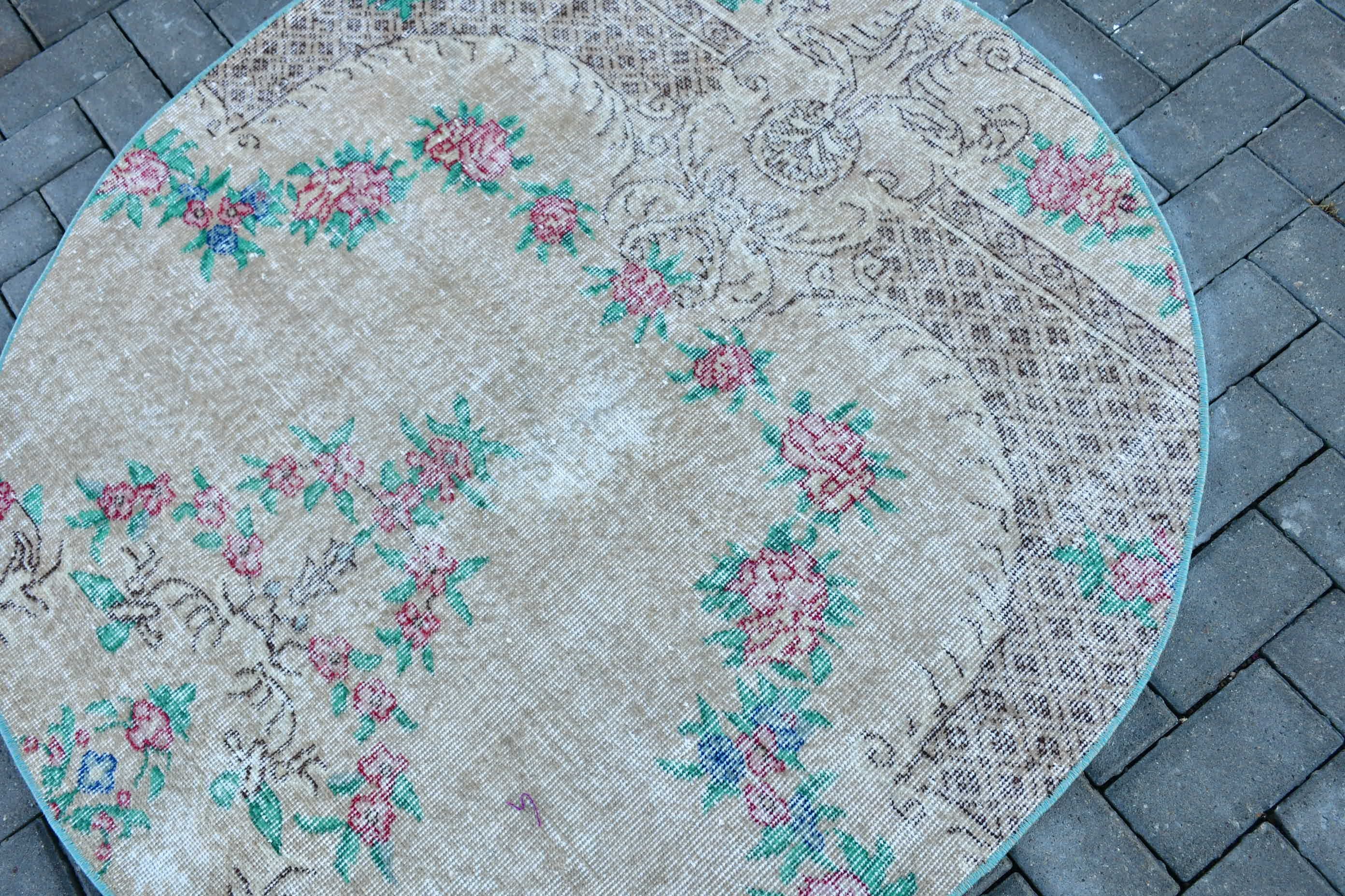 Türk Halısı, Çocuk Halısı, Antika Halı, Vintage Halılar, 4,3x4,4 ft Aksan Halısı, Giriş Halıları, Mutfak Halıları, Turuncu Yer Halısı, Harika Halılar