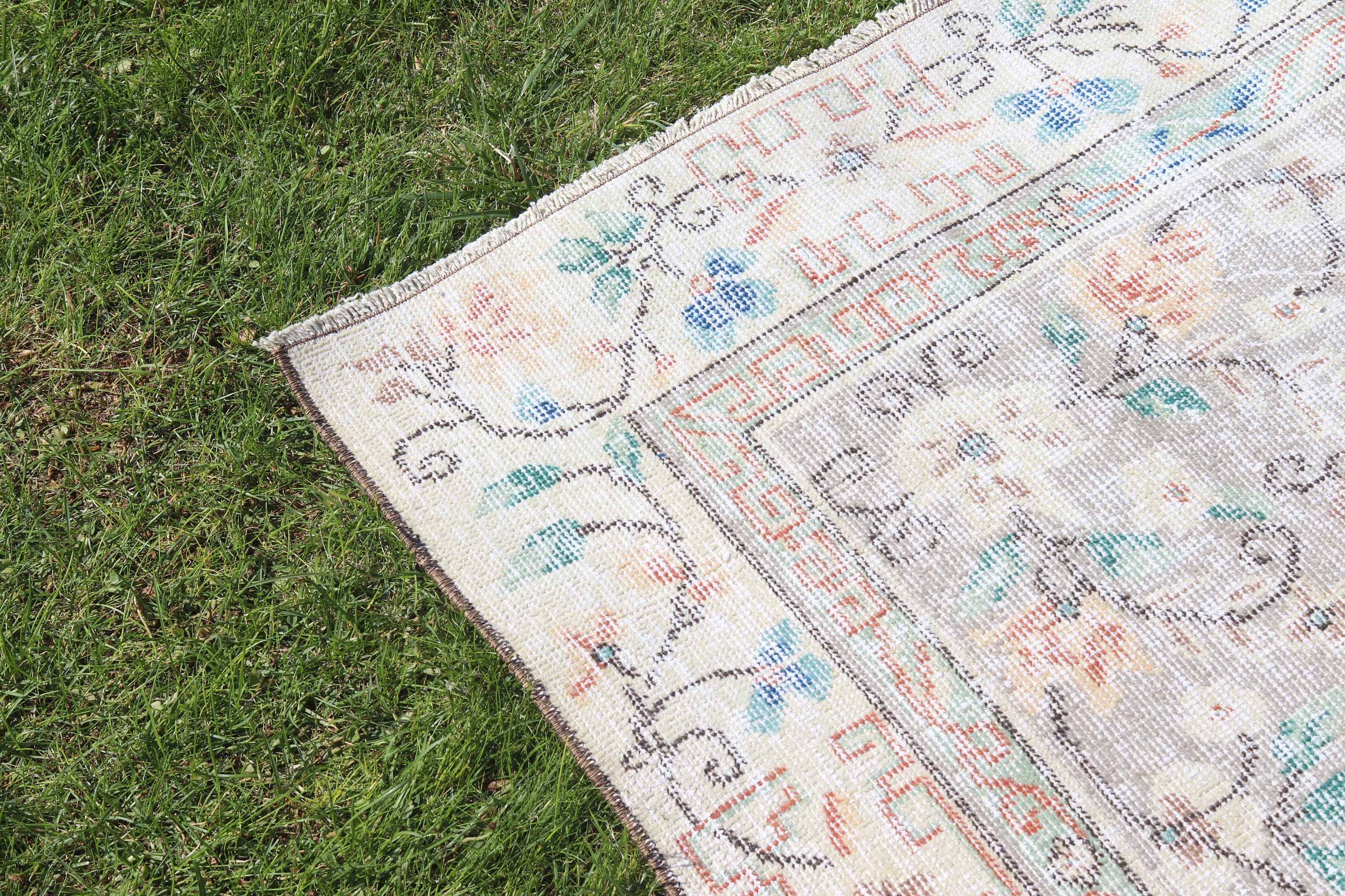 Anatolian Rug, Turkish Rug, Salon Rugs, Handwoven Rugs, Vintage Rugs, 5.3x8.8 ft Large Rugs, Beige Geometric Rugs, Large Vintage Rug