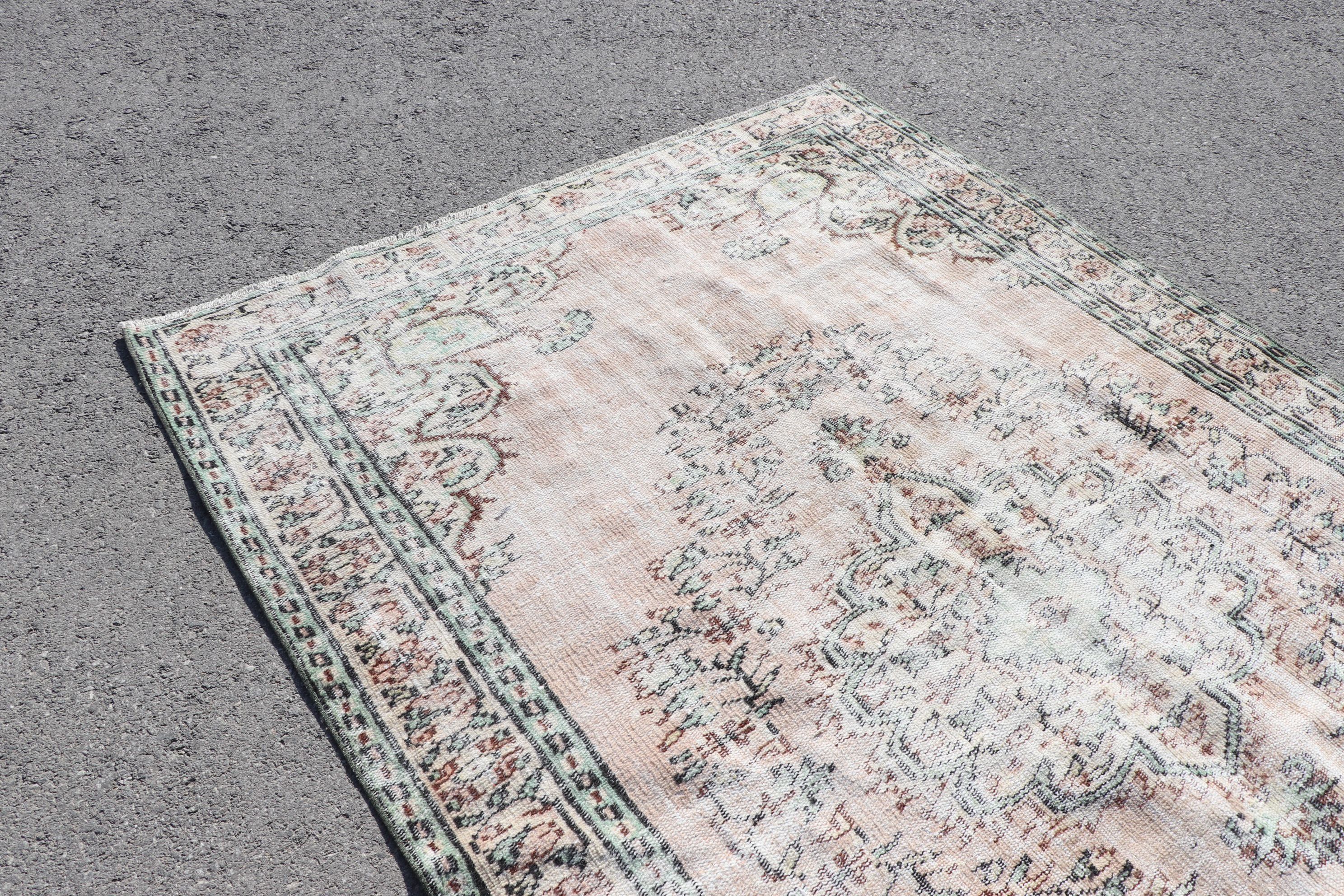 Outdoor Rug, Bedroom Rugs, Turkish Rug, Brown Oushak Rug, Vintage Rug, 5.6x8.7 ft Large Rug, Anatolian Rug, Living Room Rugs, Moroccan Rug