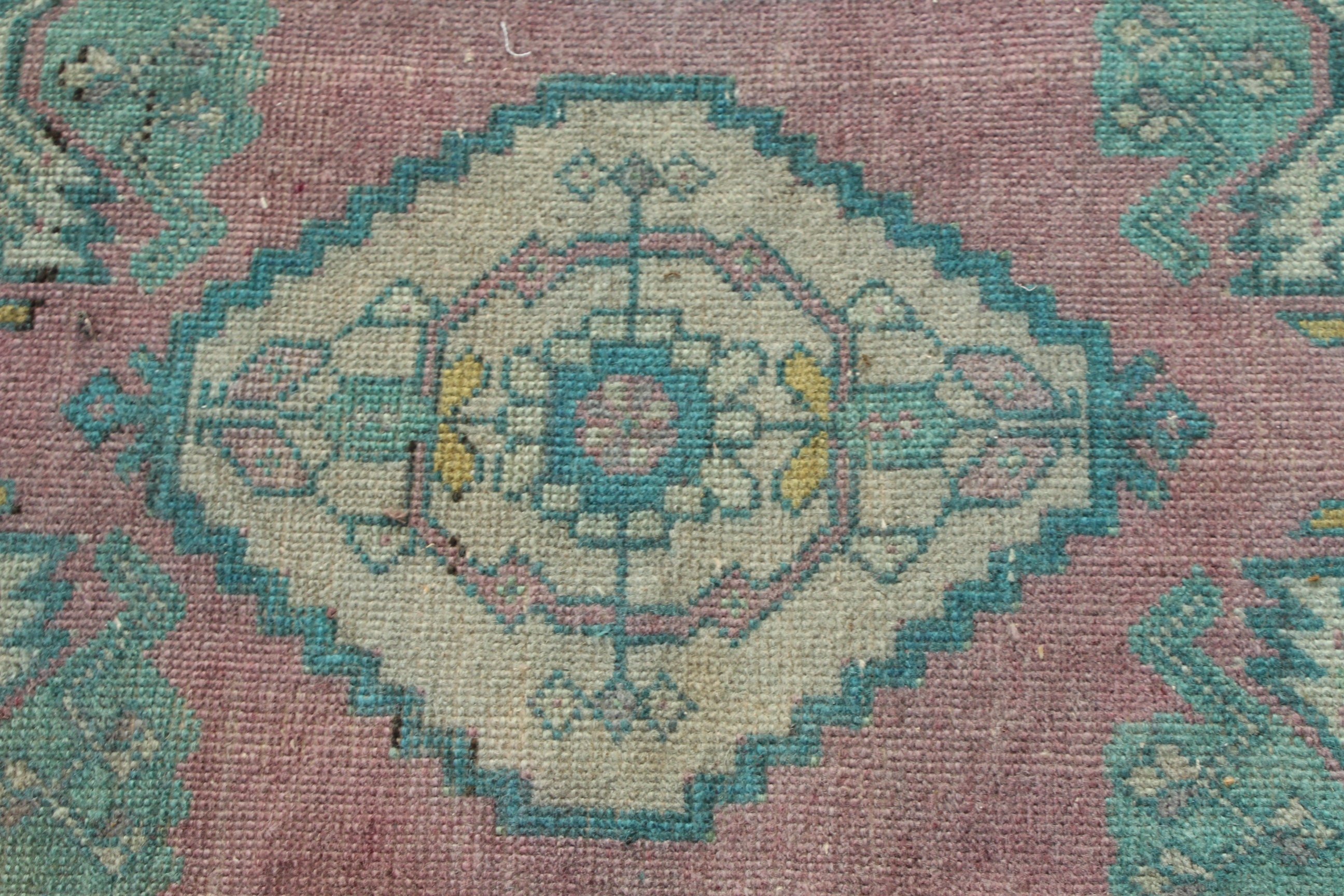 Mavi Oryantal Halılar, 1.5x3.2 ft Küçük Halılar, Vintage Halı, Yatak Odası Halıları, Türk Halısı, Ev Dekorasyonu Halıları, Estetik Halı, Banyo Halıları, Yün Halılar