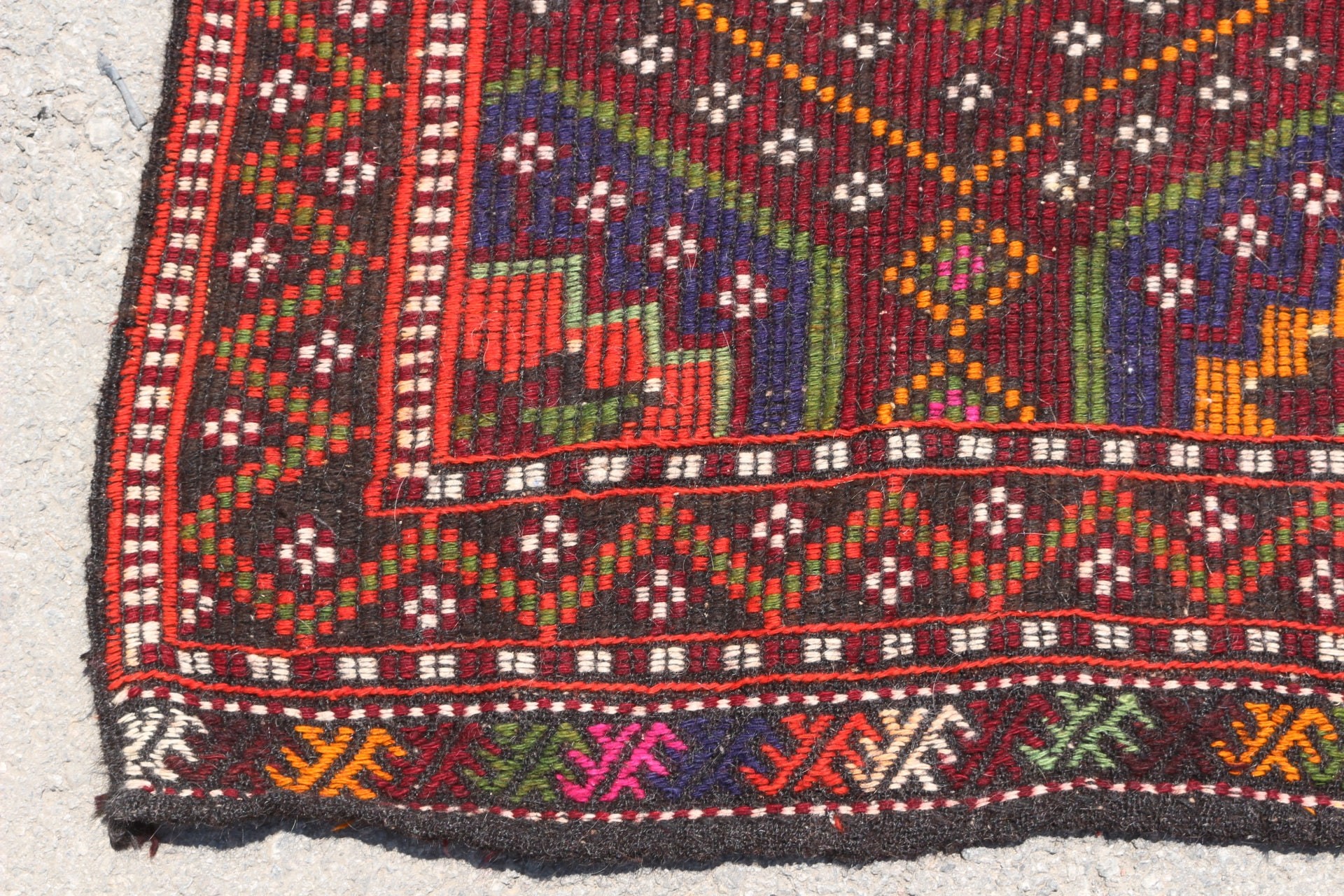 Türk Halısı, Yemek Odası Halısı, Vintage Halı, Salon Halısı, Yer Halısı, Kırmızı Fas Halısı, Oushak Halıları, Yatak Odası Halıları, Kilim, 6.2x10.6 ft Büyük Halılar