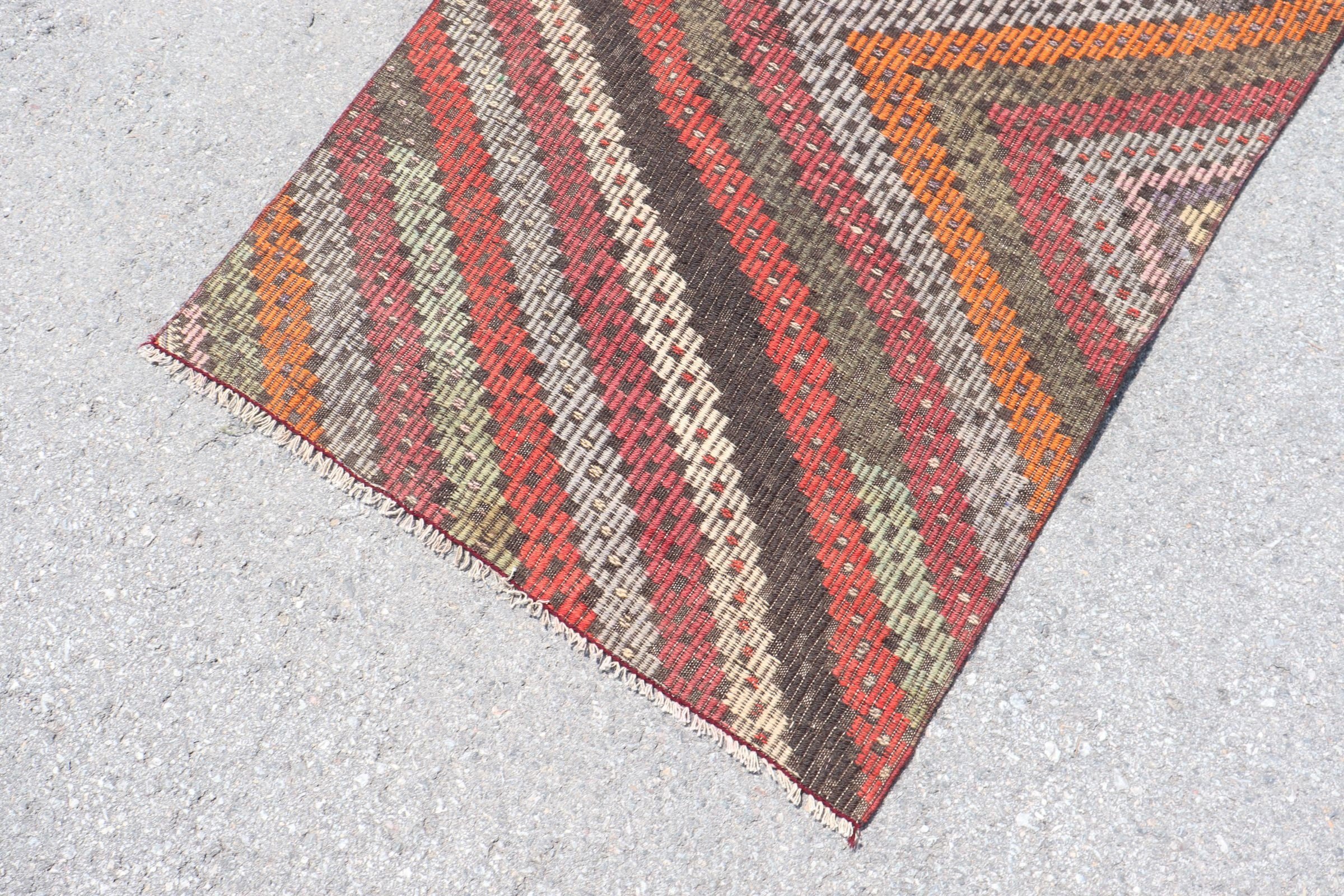 Yatak Odası Halısı, Kırmızı Anadolu Halısı, Paspas Halısı, Kilim, 3x4.8 ft Küçük Halı, Etnik Halı, Vintage Halı, Türk Halısı, Antika Halılar