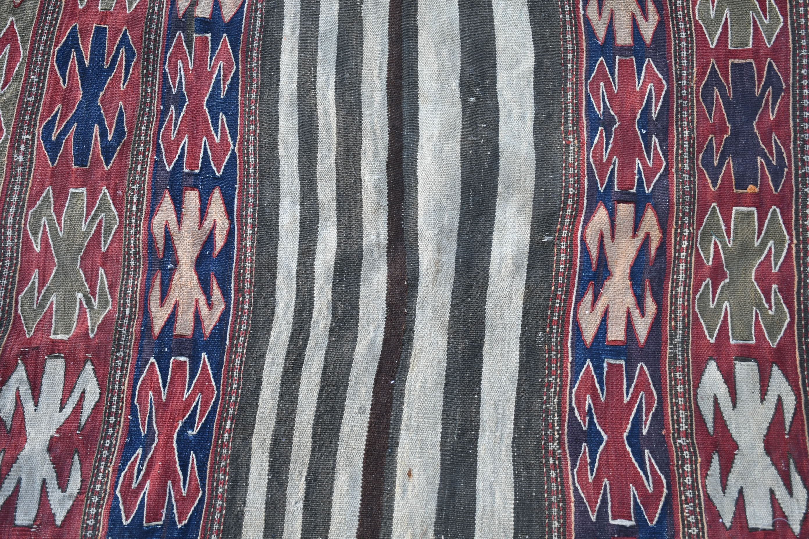 Paspas Kilim, Ev Kilim, Ev Kilim, Antik Kilim, Kırmızı Fas Kilim, Nostaljik Kilim, Ev Kilim, Giriş Kilim, 100x115 cm Küçük Kilim