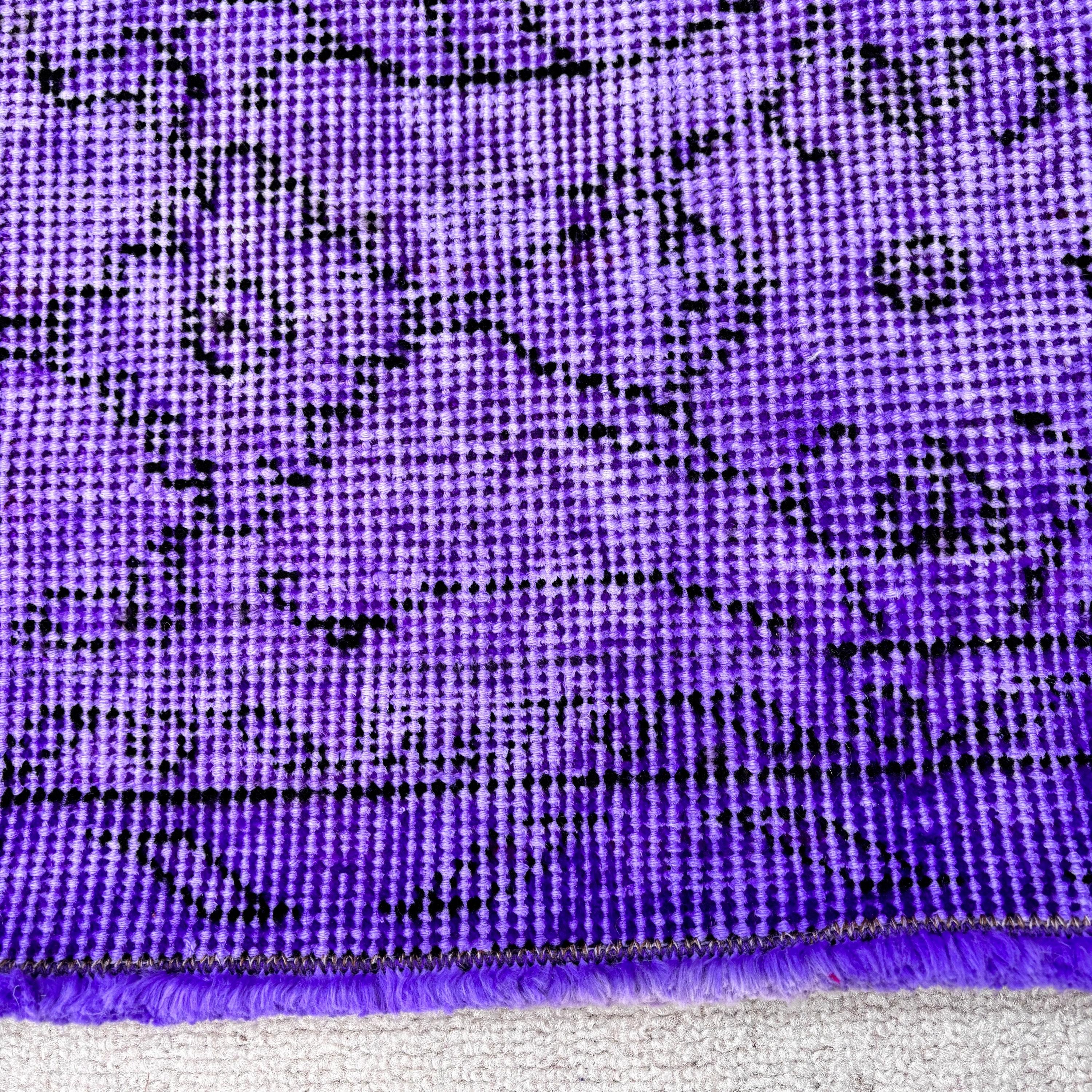 Purple Kitchen Rug, Aztec Rug, Corridor Rugs, Cool Rug, Stair Rug, Turkish Rug, Vintage Rugs, Flatweave Rugs, 3.3x9.9 ft Runner Rug