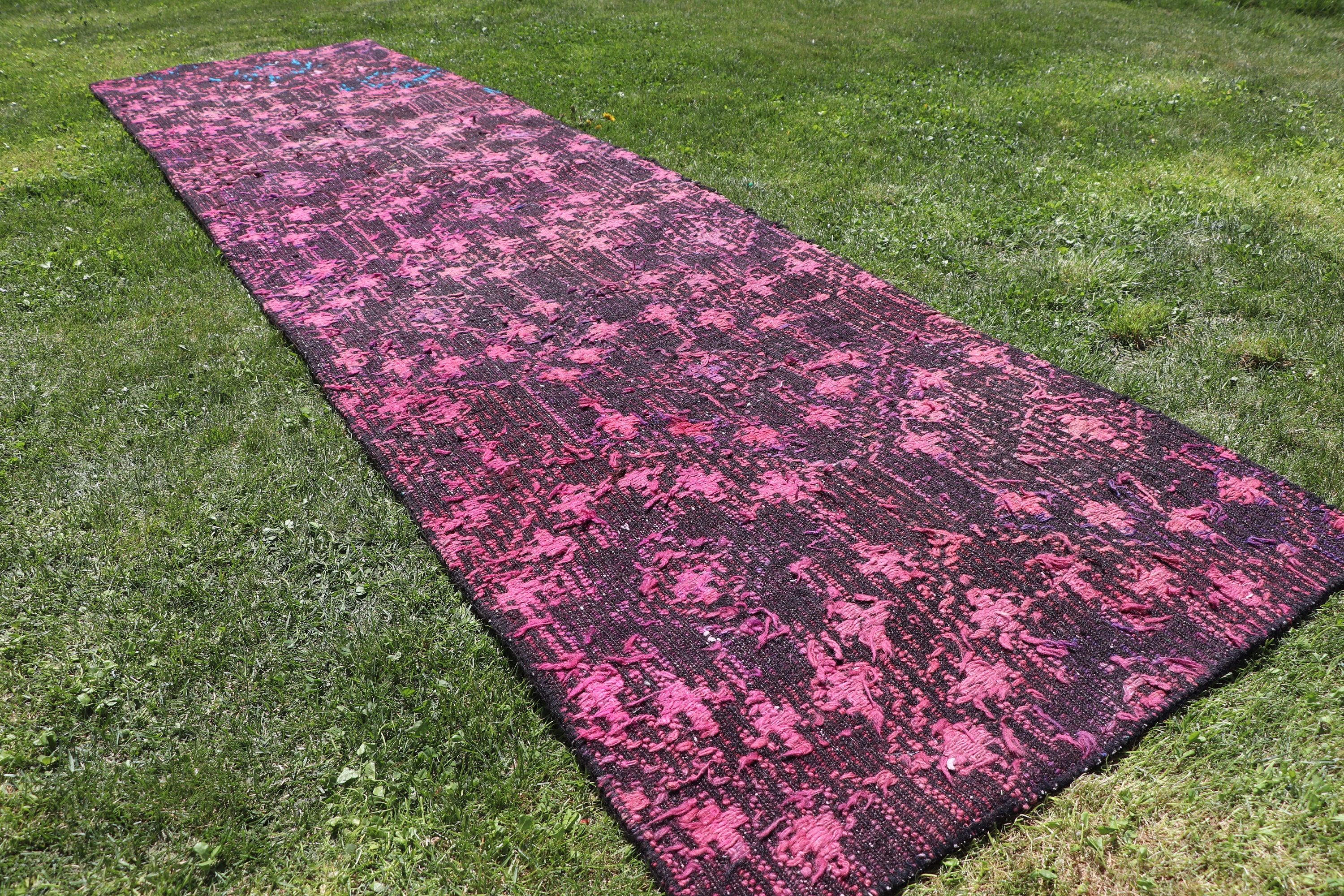 2.6x10 ft Runner Halı, Siyah Yatak Odası Halıları, Mutfak Halısı, Geometrik Halılar, Türk Halıları, Koridor Halıları, Vintage Halılar, El Dokuma Halı, Ofis Halısı