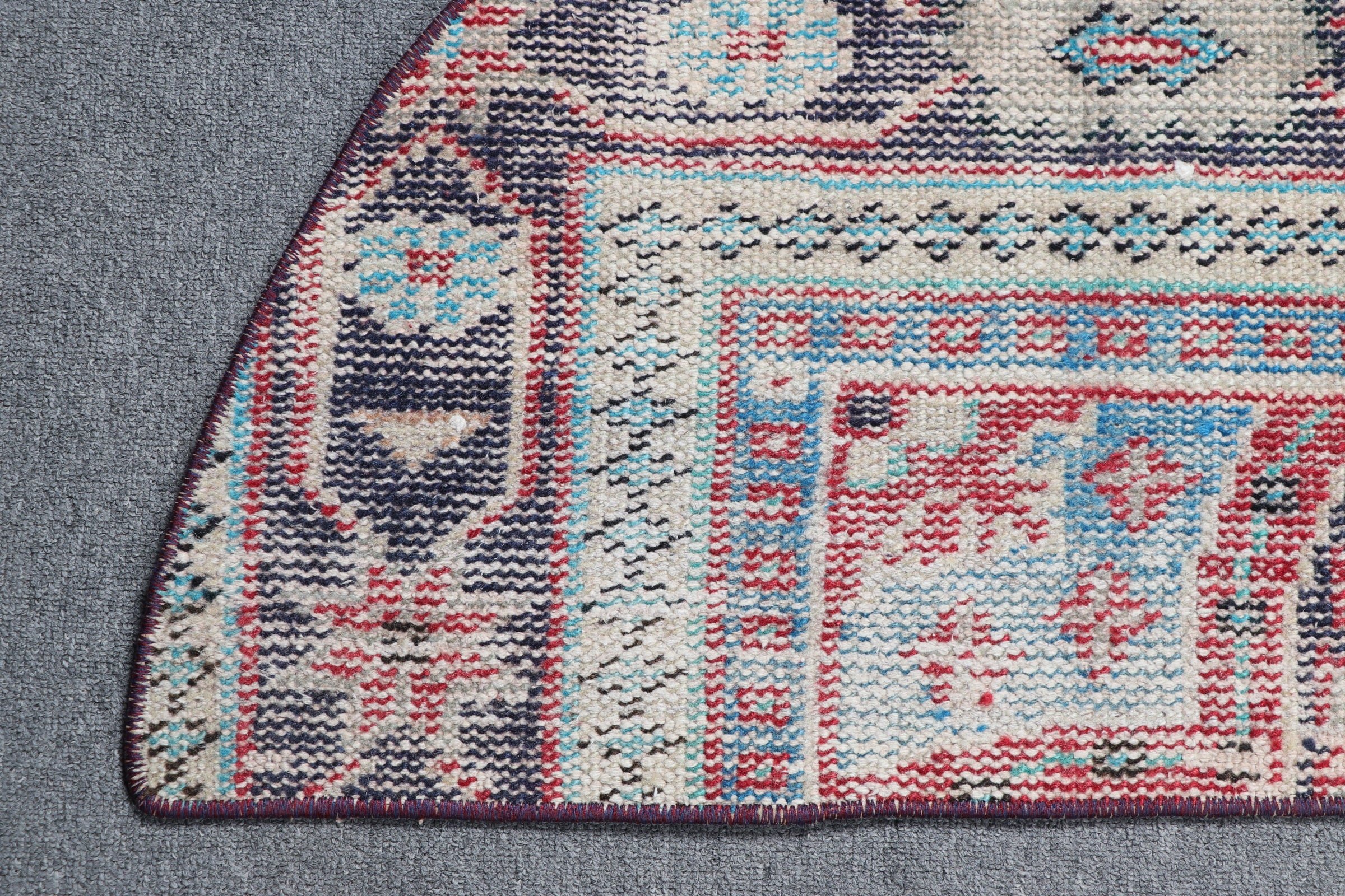 Kitchen Rugs, Vintage Rug, 2.5x1.5 ft Small Rugs, Wall Hanging Rug, Bath Rugs, Turkish Rugs, Blue Home Decor Rugs, Oriental Rugs, Art Rug