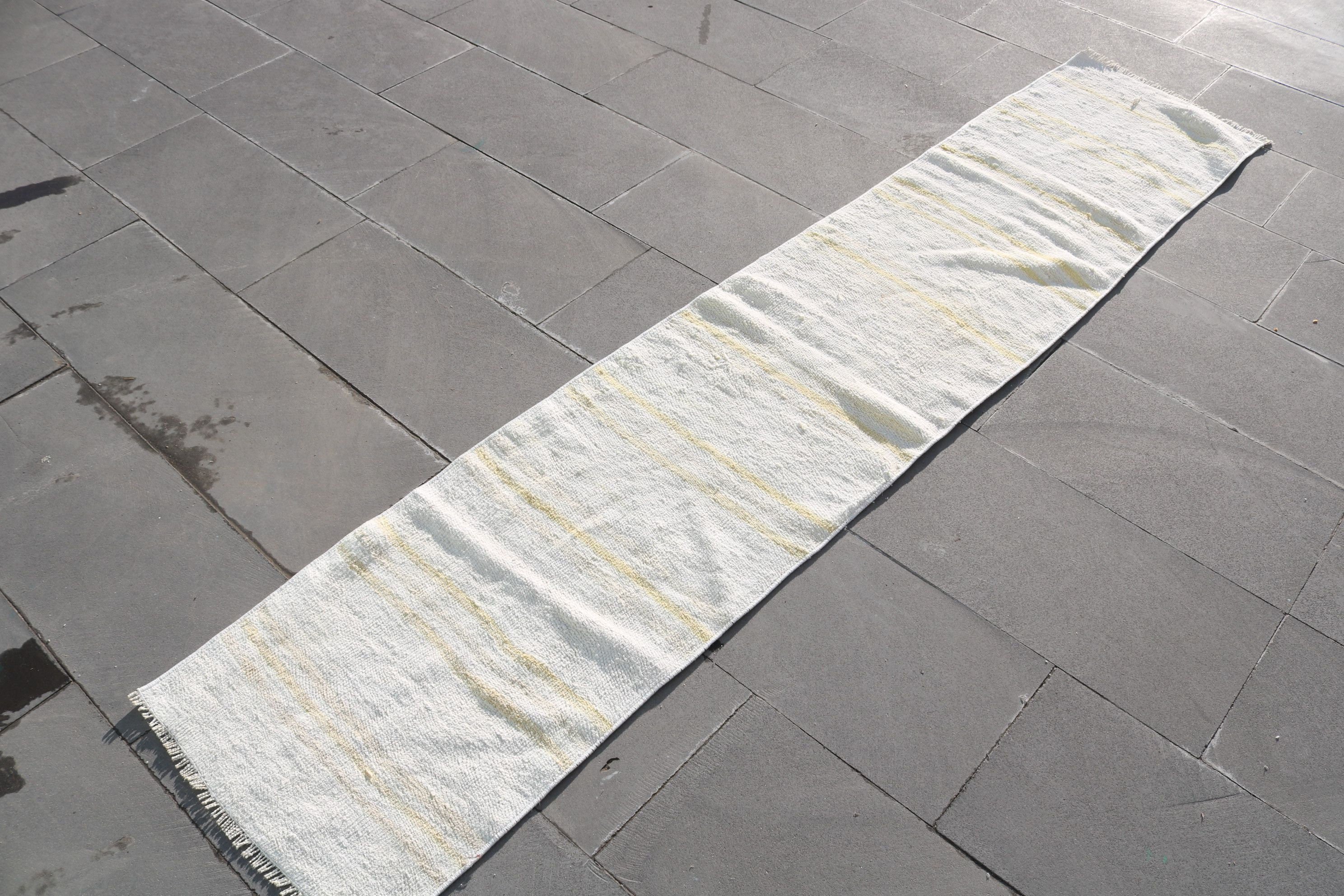 Pale Rug, Corridor Rugs, 1.6x8 ft Runner Rugs, Oushak Rug, Anatolian Rugs, Vintage Rug, Turkish Rug, Wool Runner Rug Rugs, Rugs for Stair
