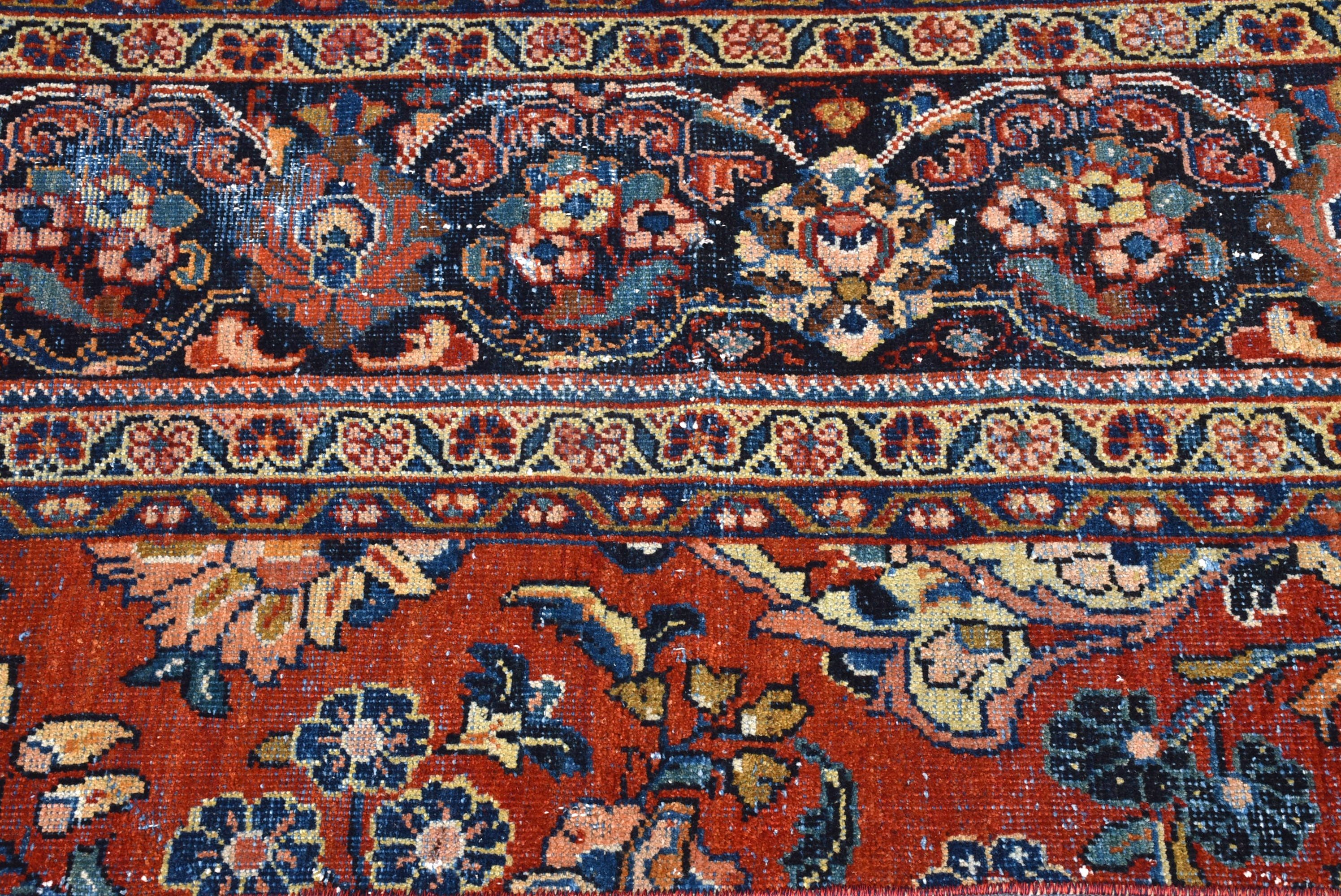 Mavi Antika Halılar, Vintage Halı, 1.9x7.3 ft Yolluk Halıları, Anadolu Halıları, Koridor Halıları, Koridor Halısı, Türk Halıları