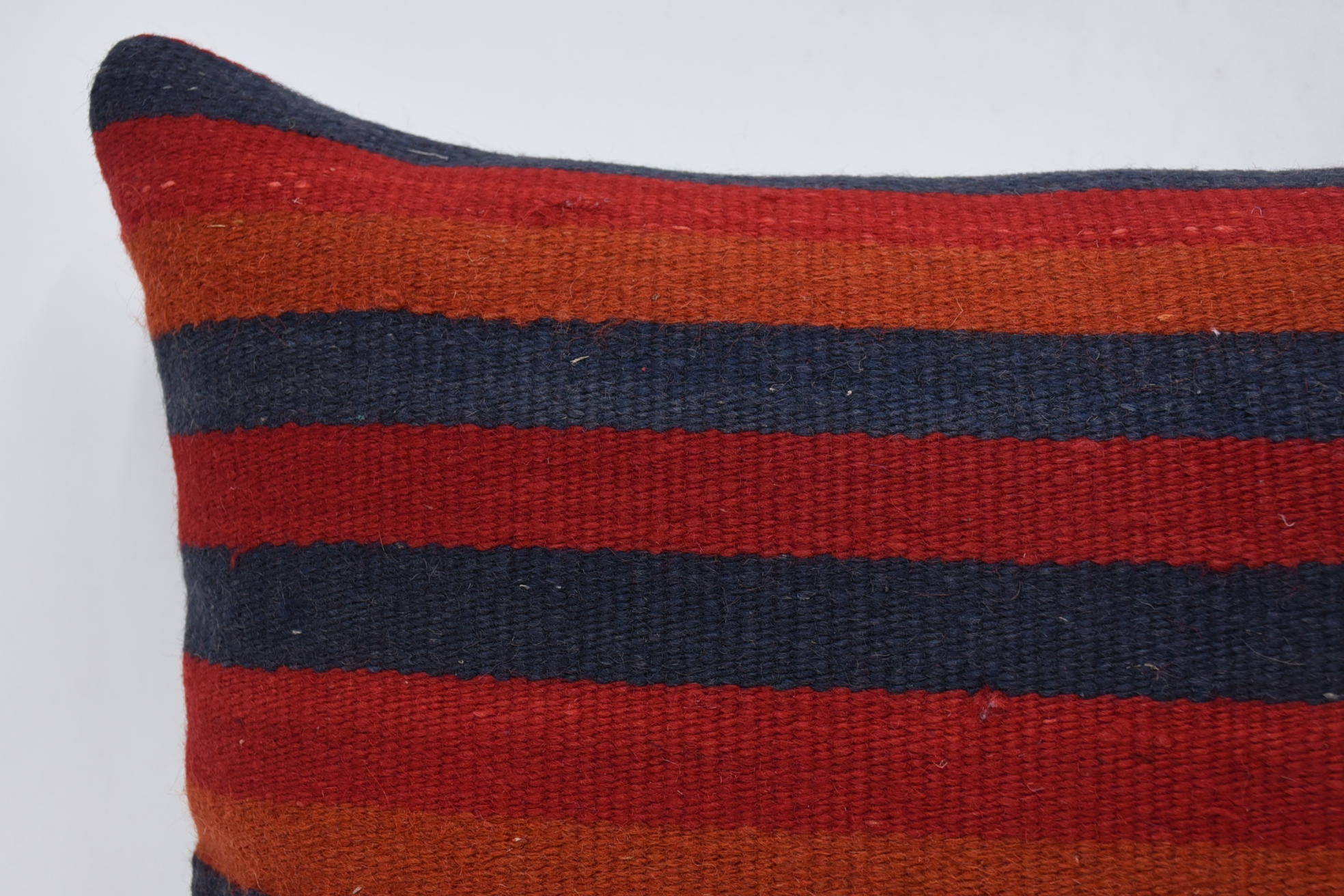 Antique Pillows, Boho Pillow Sham Cover, Retro Pillow Cover, Home Decor Pillow, One Of A Kind Pillow, 16"x24" Red Cushion