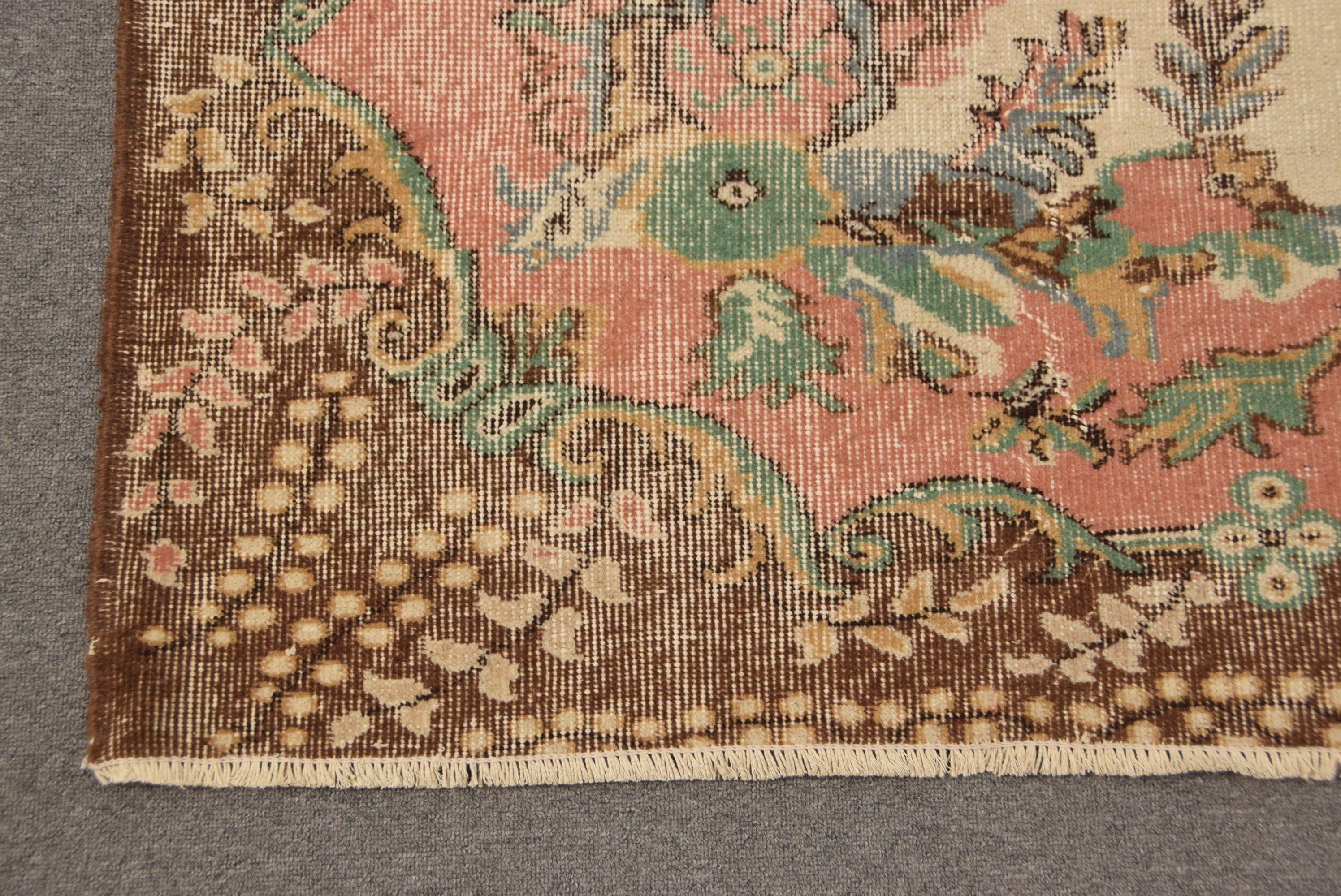 Kitchen Rug, Beige Antique Rug, Outdoor Rugs, Turkish Rugs, Bedroom Rugs, Cool Rug, Vintage Rugs, Dining Room Rug, 5.6x9.1 ft Large Rug