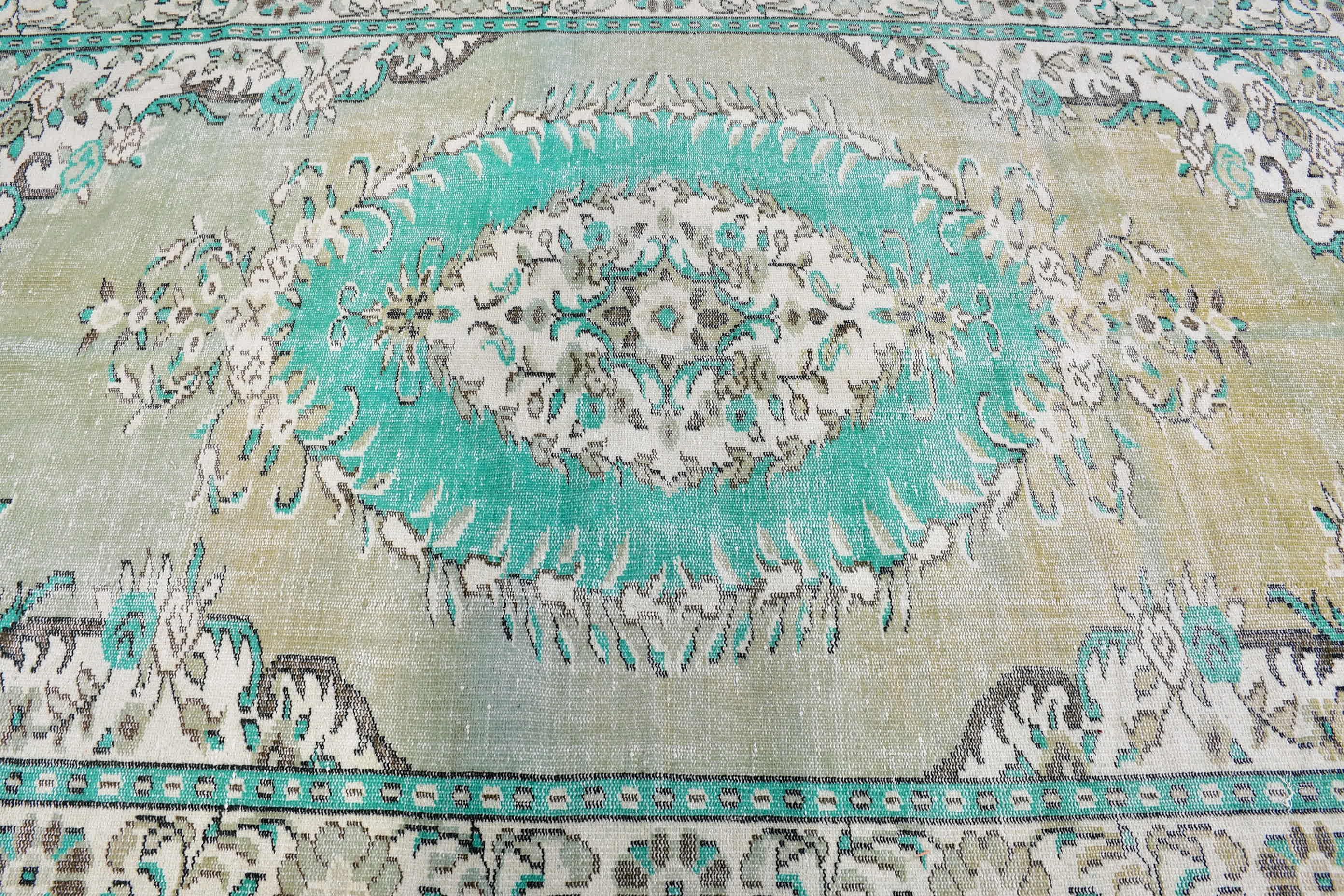Living Room Rug, Turkish Rugs, Bedroom Rug, Floor Rug, 6x9.8 ft Large Rug, Rugs for Dining Room, Moroccan Rugs, Cute Rug, Vintage Rug
