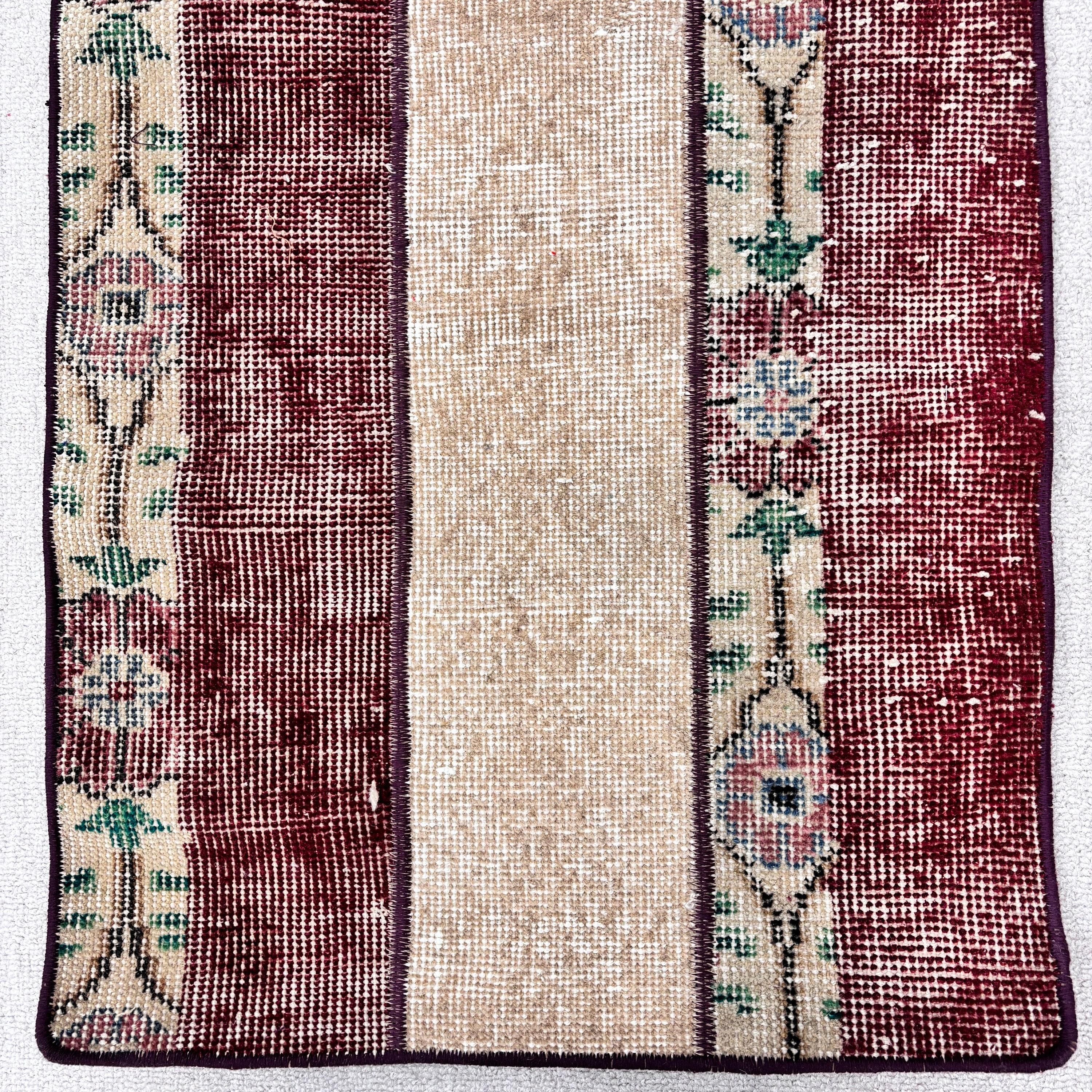 Vintage Halı, Mor Anadolu Halıları, Boho Halısı, Küçük Alan Halısı, Ev Dekorasyonu Halısı, Araba Paspas Halıları, Lüks Halı, 1.6x2.9 ft Küçük Halılar, Türk Halıları