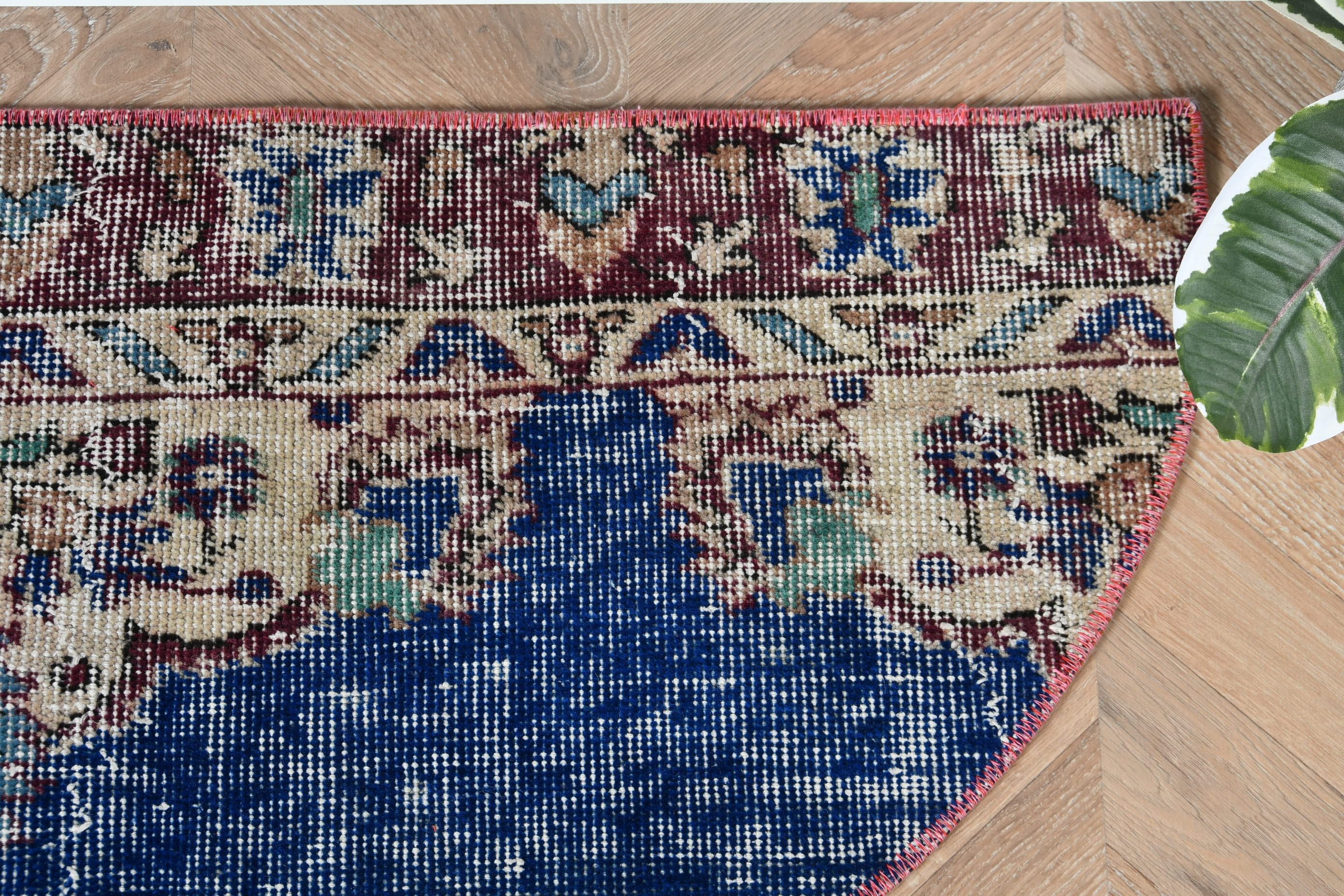 1.4x2.6 ft Küçük Halılar, Çocuk Odası Halıları, Soğuk Halı, Türk Halısı, Banyo Halıları, Mutfak Halısı, Mavi Oryantal Halı, Duvara Asılı Halı, Vintage Halılar