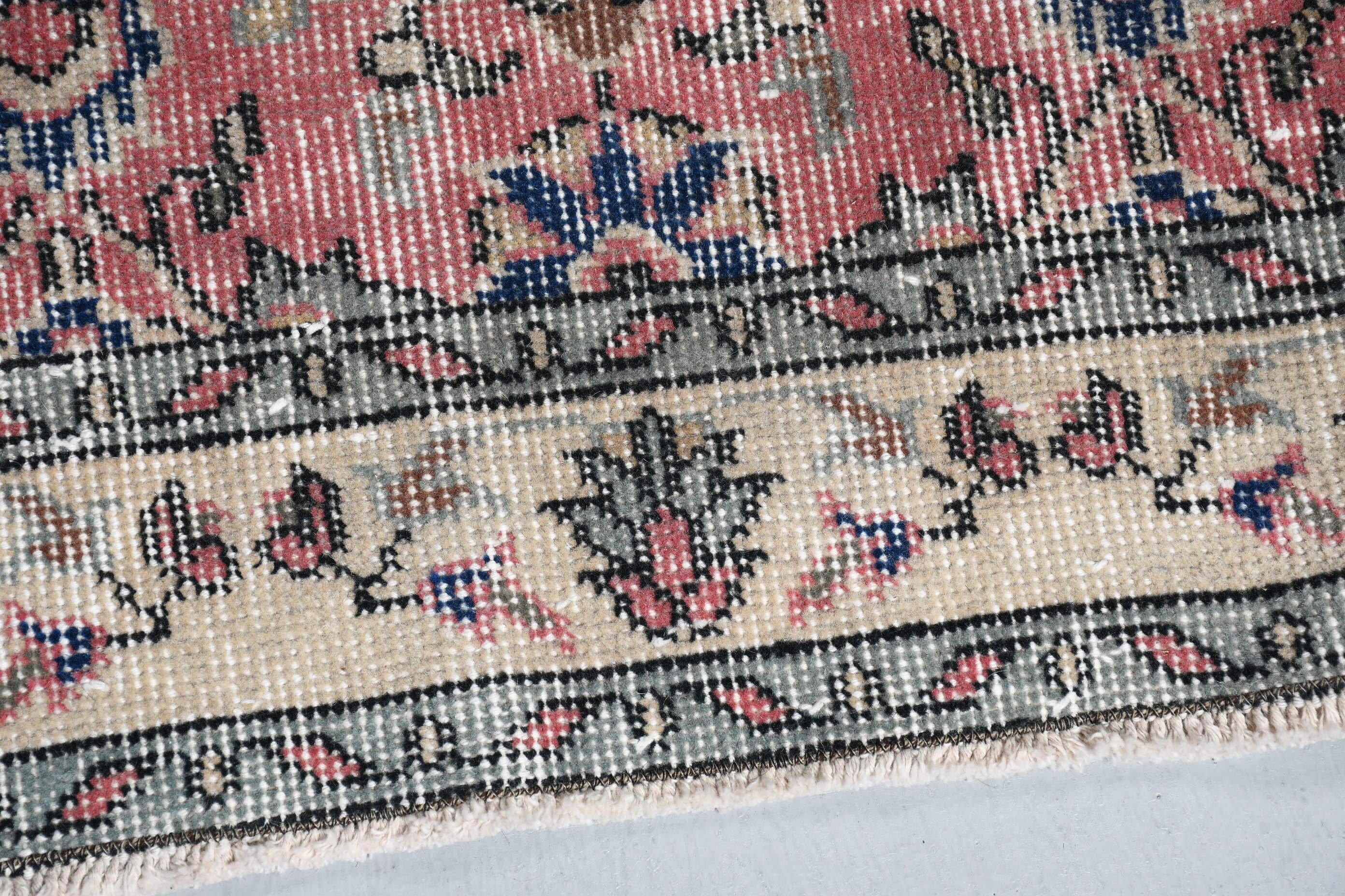 Mutfak Halıları, Pembe Yatak Odası Halısı, Yer Halısı, Çocuk Odası Halısı, Havalı Halı, Yurt Halıları, Türk Halısı, Vintage Halılar, Giriş Halısı, 3x6,7 ft Accent Halı