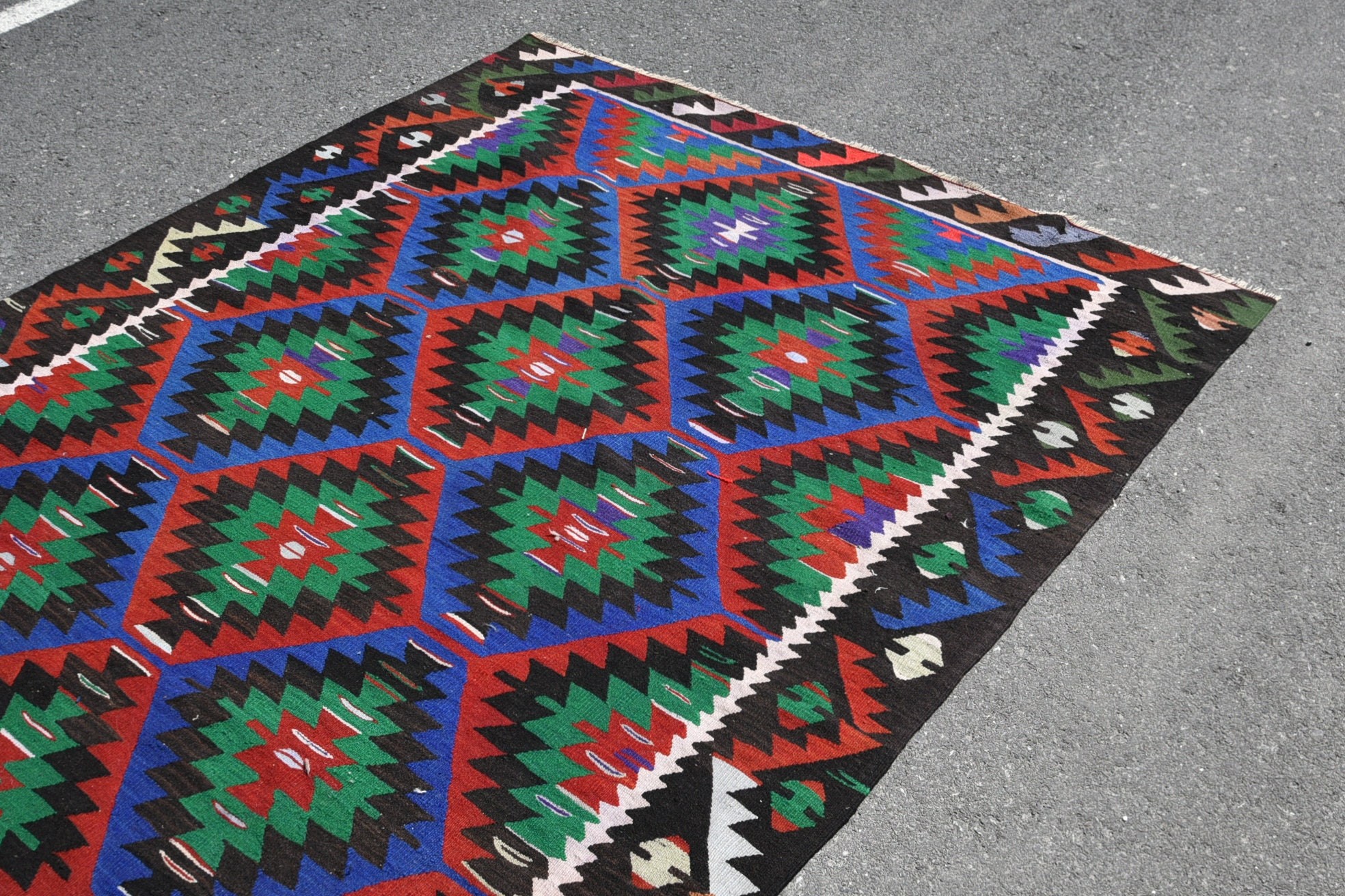 Oturma Odası Halıları, Soğuk Halı, 5.4x10.9 ft Büyük Halılar, Yün Halı, Yemek Odası Halısı, Kilim, Türk Halısı, Vintage Halı, Oturma Odası Halısı