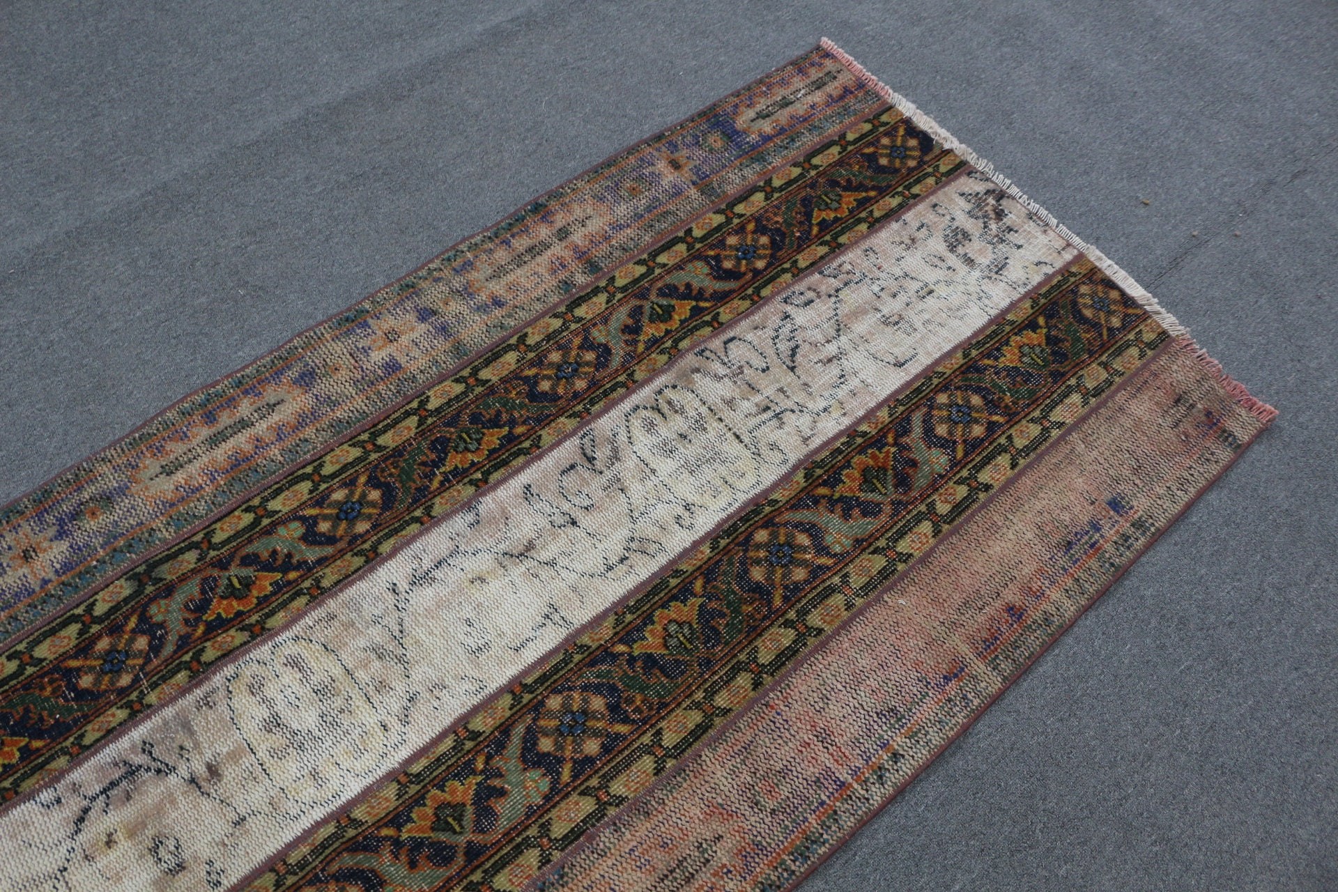 3x8 ft Runner Rug, Hallway Rug, Vintage Rug, Rugs for Hallway, Turkish Rugs, Brown Moroccan Rug, Moroccan Rugs, Outdoor Rugs, Kitchen Rugs