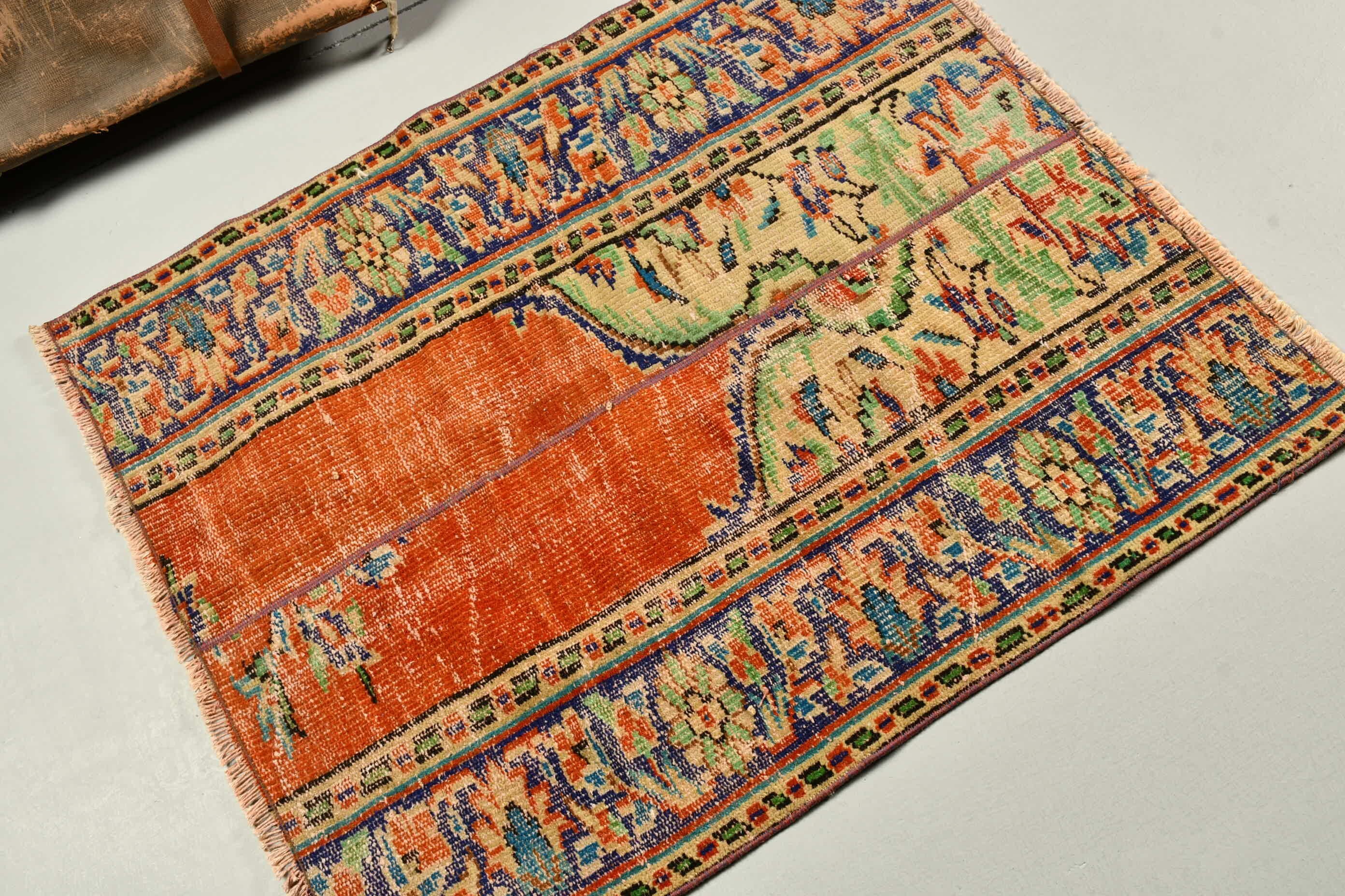 Duvar Halı, Türk Halı, Giriş Halı, Araba paspası Halı, Mavi Antik Halı, 86x107 cm Küçük Halı, Banyo Halı, Paspas Halı, Uşak Halı