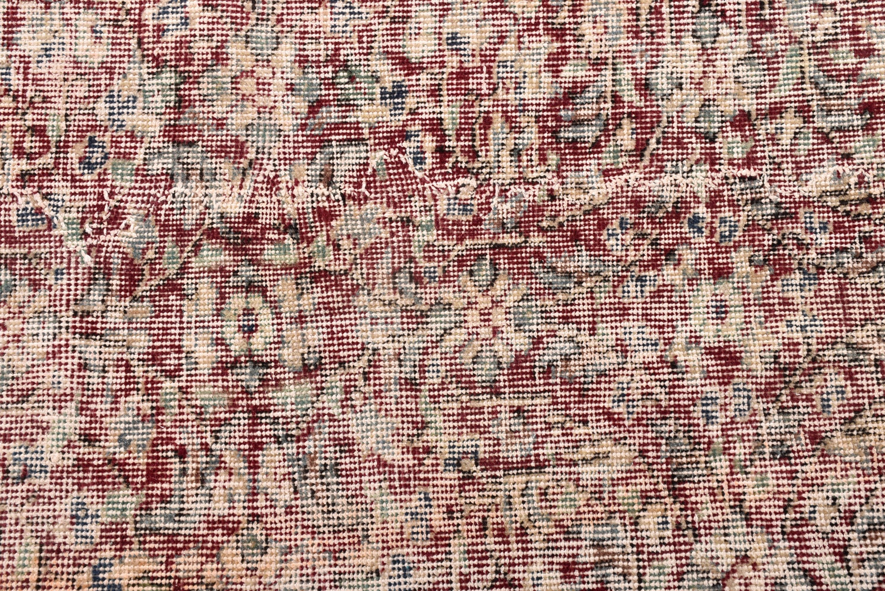 Aztec Rug, Moroccan Rugs, 4.8x7.9 ft Area Rugs, Geometric Rugs, Nursery Rug, Vintage Rugs, Turkish Rug, Living Room Rug, Red Statement Rug