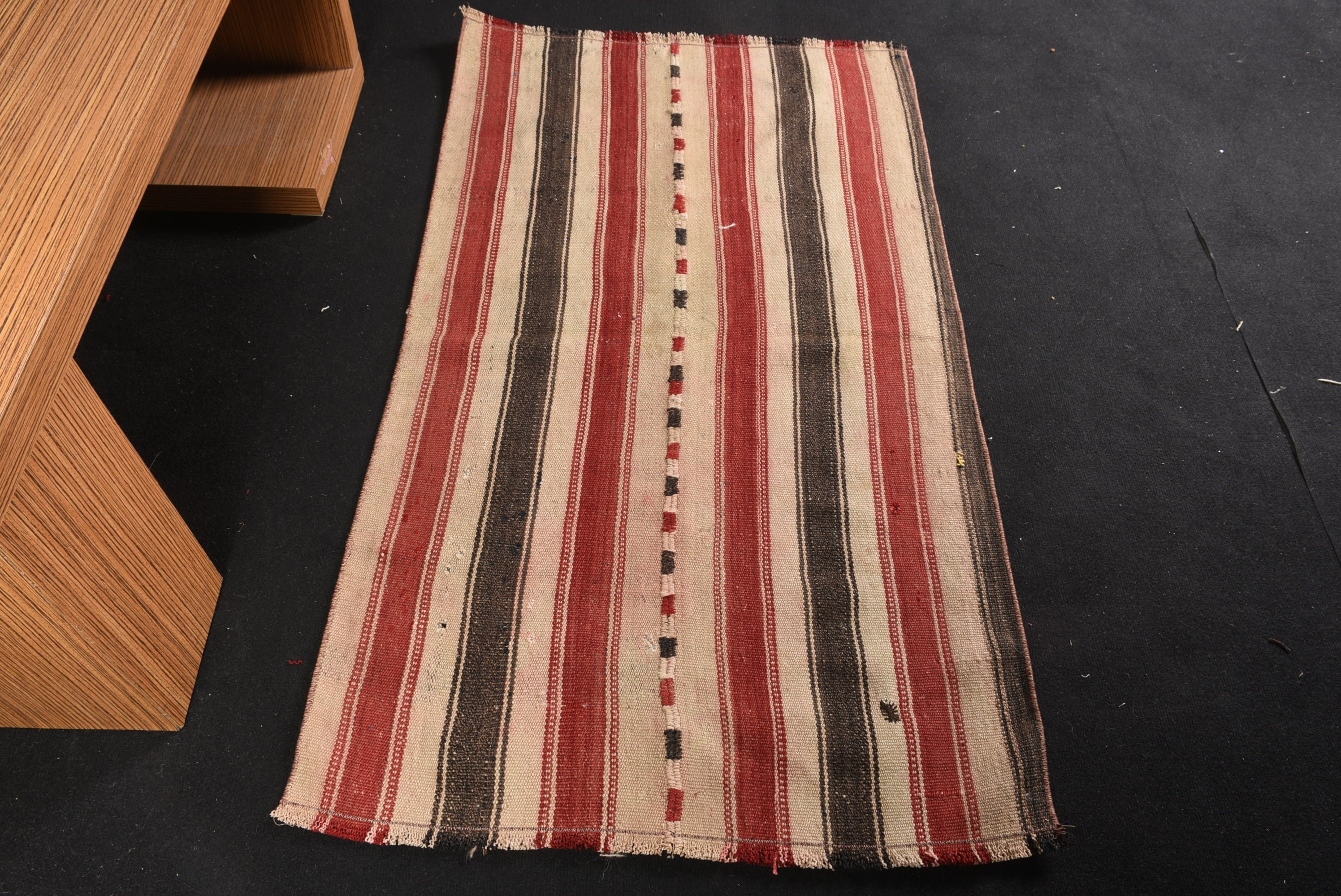 Kilim, Anadolu Halıları, Araba Paspas Halıları, Vintage Halılar, Banyo Halısı, Türk Halısı, Etnik Halı, Bej Antika Halılar, Yer Halısı, 2,9x5 ft Küçük Halı