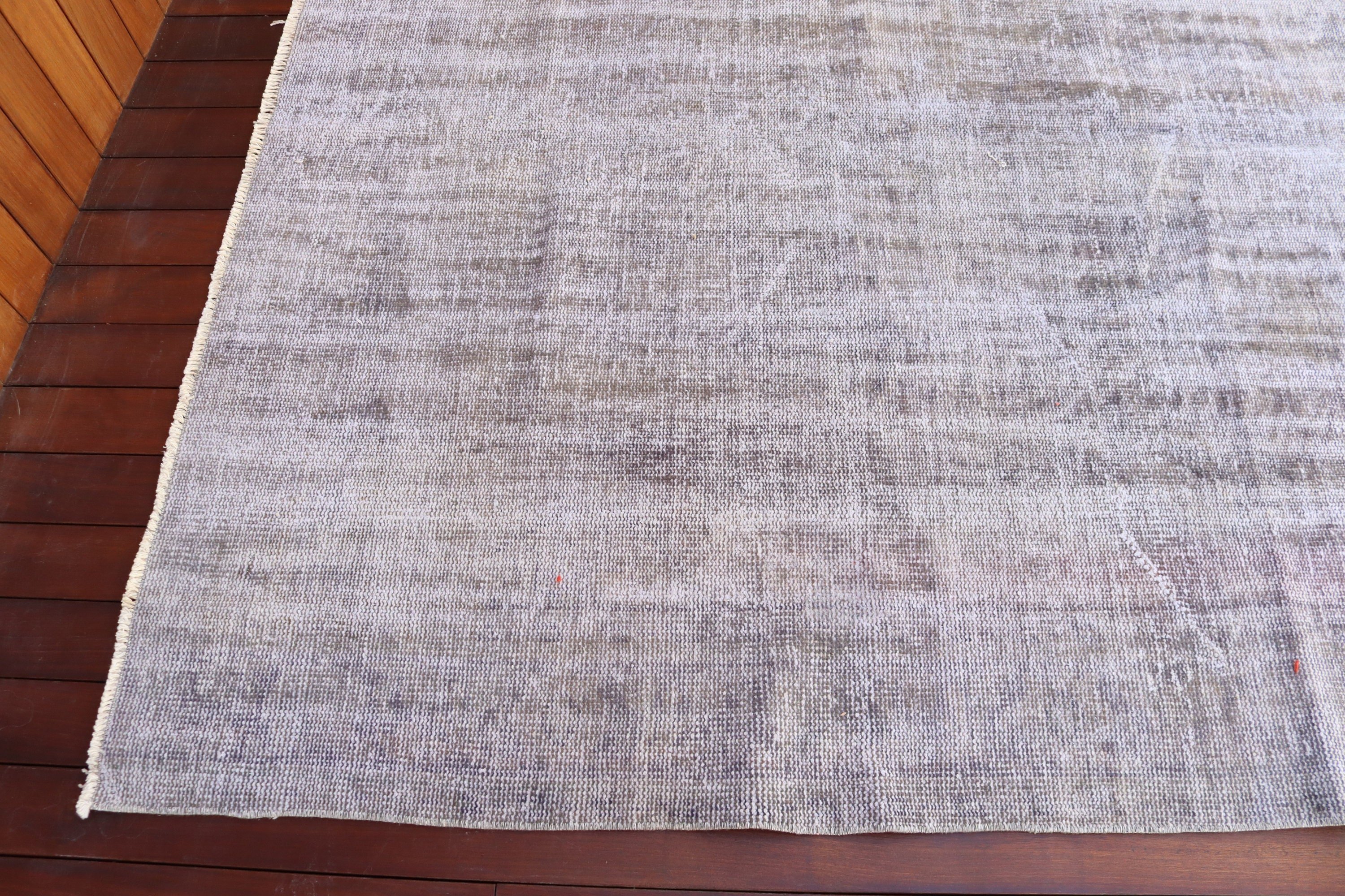 Vintage Rug, Bedroom Rug, Geometric Rugs, Large Oushak Rug, Gray Moroccan Rug, Handwoven Rug, Boho Rug, Turkish Rugs, 6.3x8.6 ft Large Rugs