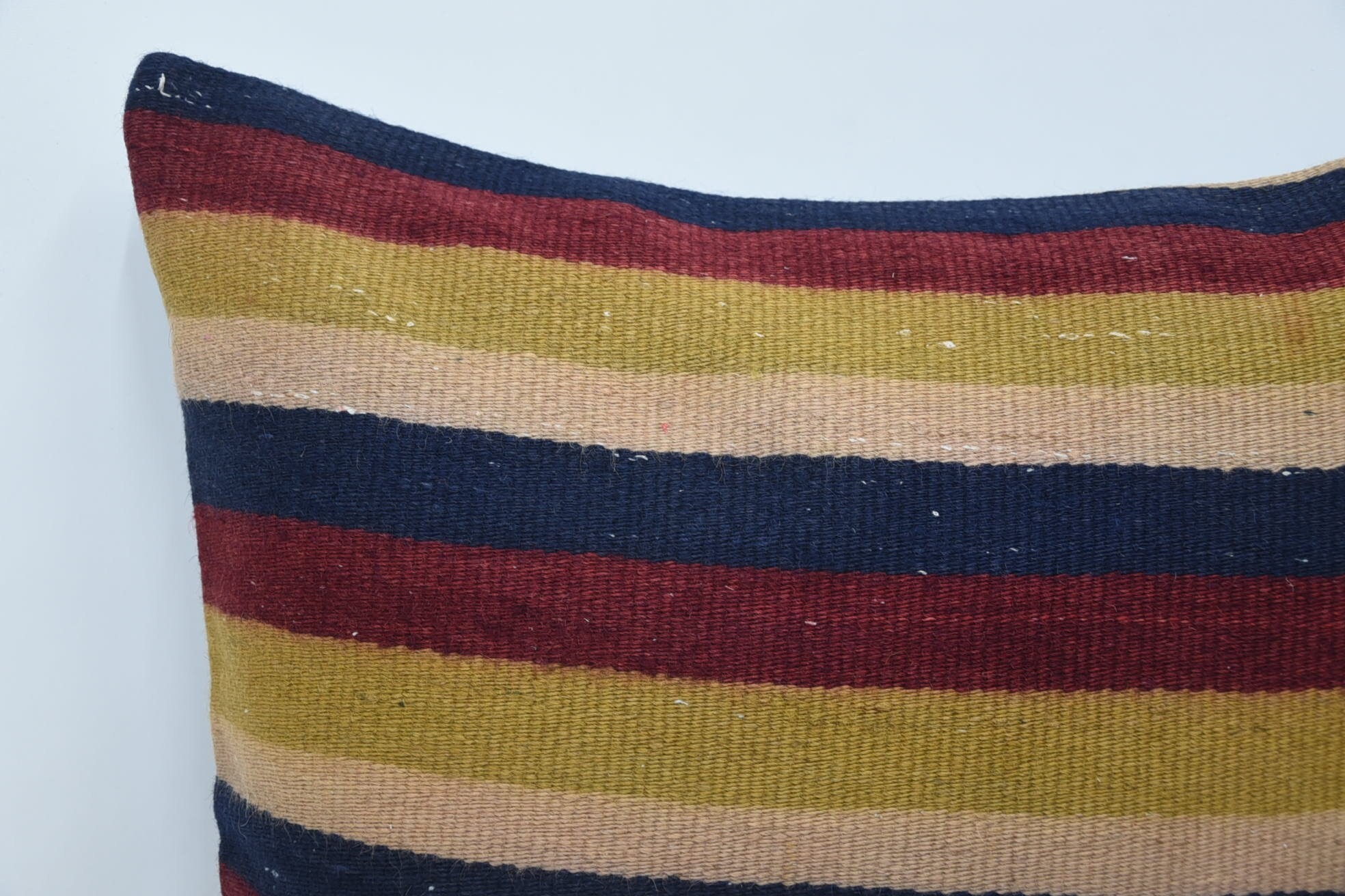 Vintage Kırlent Kılıfı, Otantik Yastık Kılıfı, Vintage Yastık, Kilim Yastık Sham, 24"x24" Kırmızı Yastık Sham, Kanepe Yastık