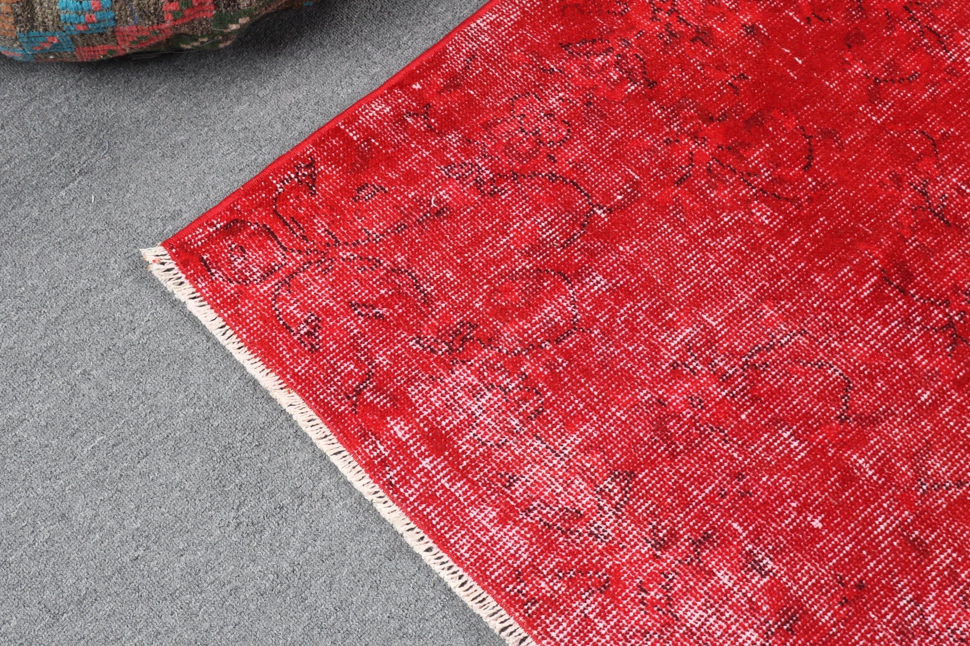 Wool Rug, Dining Room Rug, Large Boho Rug, 5.6x8.9 ft Large Rug, Red Luxury Rug, Anatolian Rugs, Tribal Rug, Turkish Rugs, Vintage Rugs