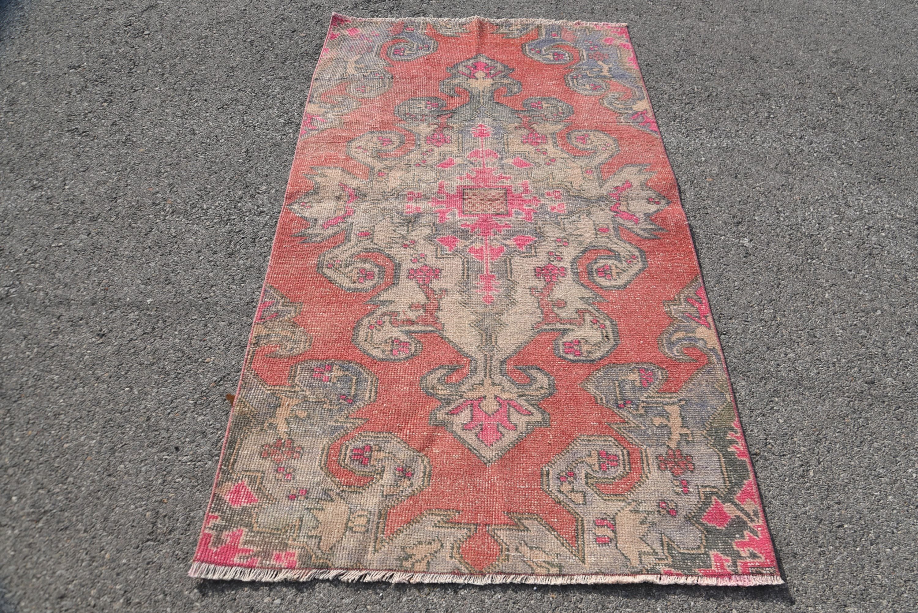 Vintage Halılar, Mutfak Halısı, Havalı Halı, Çocuk Odası Halıları, Türk Halısı, 3,6x6,3 ft Accent Halıları, Oushak Halısı, Vintage Fas Halısı, Yatak Odası Halıları