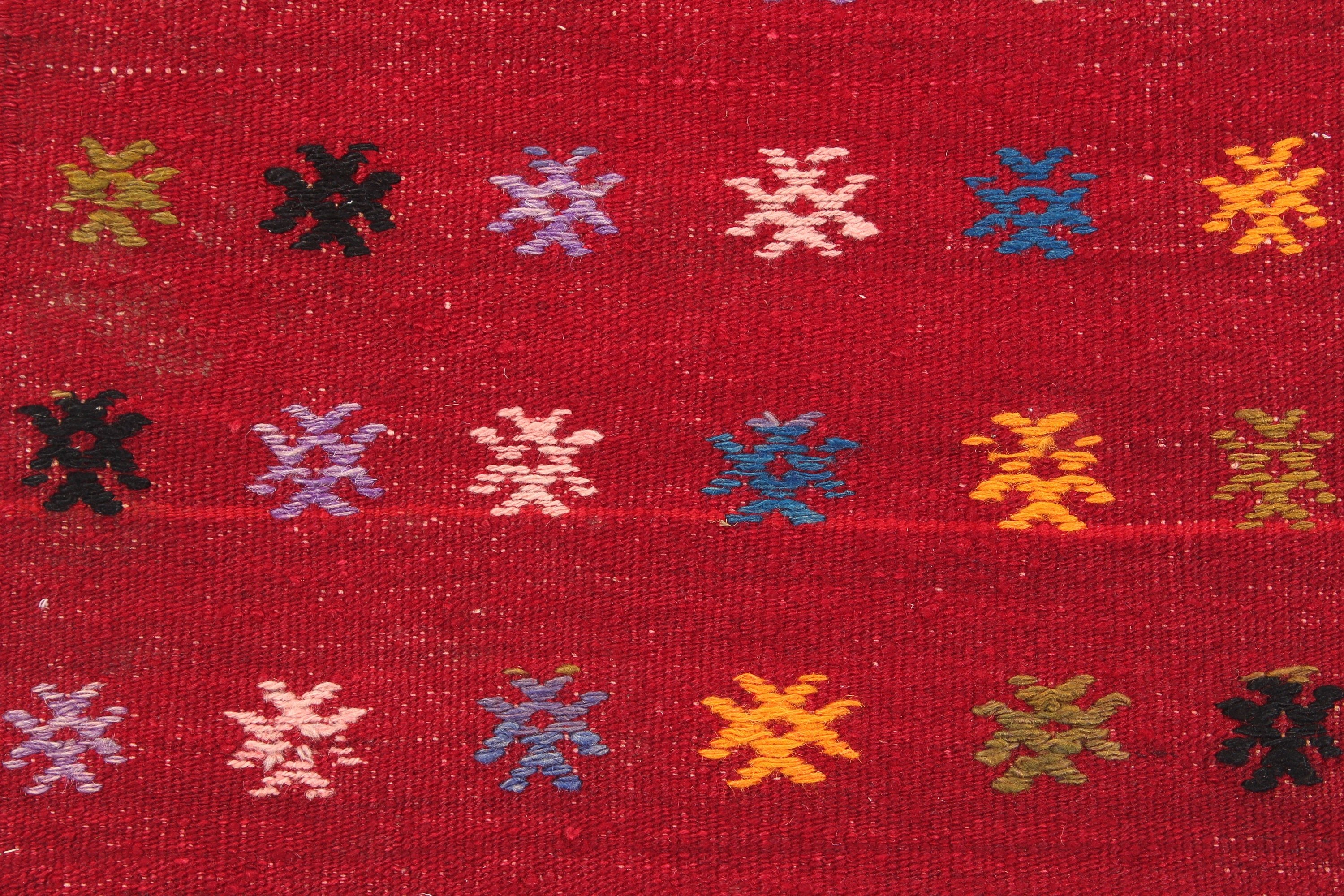 Egzotik Halı, Vintage Halı, Kilim, Vintage Runner Halıları, Türk Halısı, 1.7x8.3 ft Runner Halısı, Anadolu Halısı, Lüks Halılar, Kırmızı El Dokuma Halılar