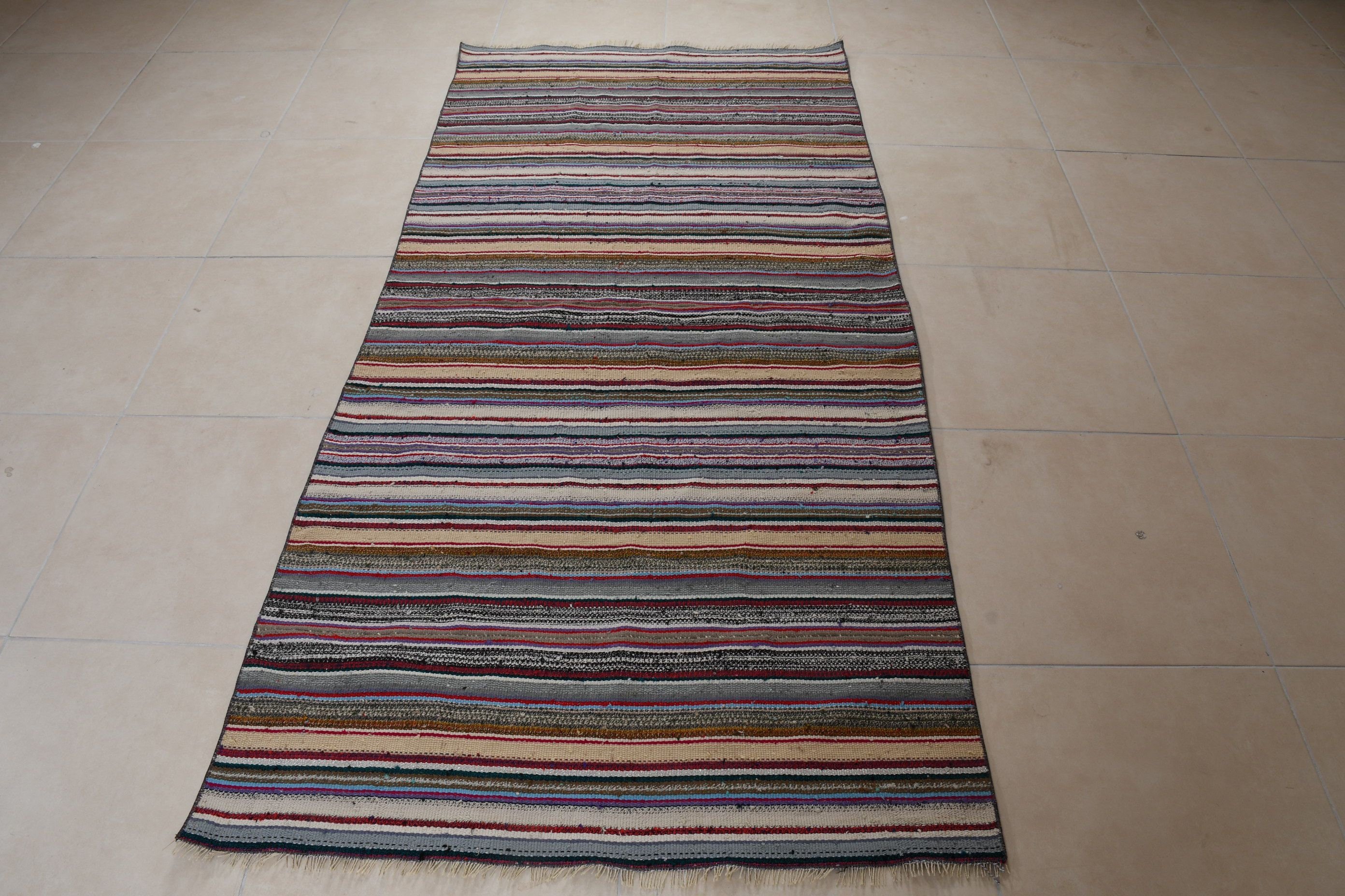 Anadolu Halısı, Kilim, Mutfak Halısı, Çocuk Halısı, Türk Halısı, Yer Halısı, 3.6x7.6 ft Alan Halısı, Alan Kilimleri, Yeşil Yün Halı, Vintage Halı