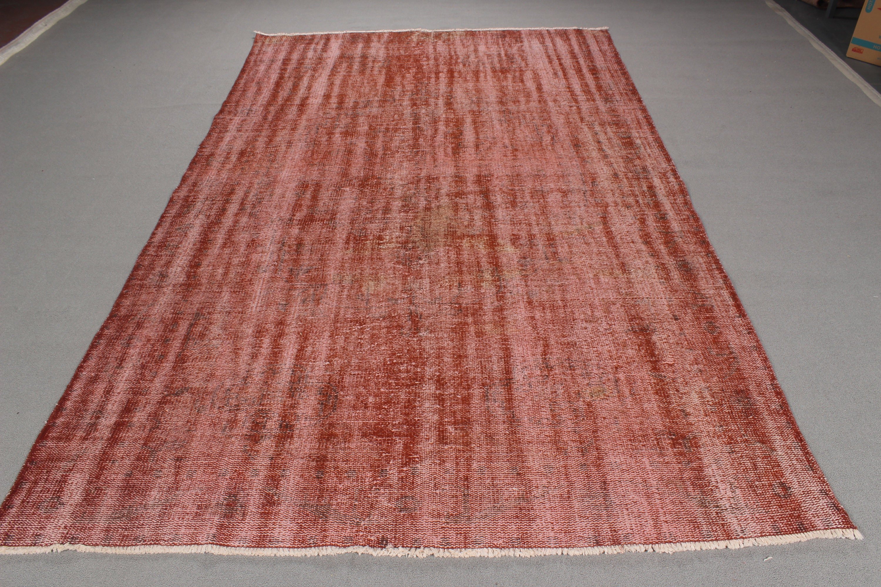 Türk Halısı, Büyük Boho Halısı, Oturma Odası Halıları, Pembe Antika Halı, 5.7x9.5 ft Büyük Halı, Anadolu Halısı, Vintage Halılar