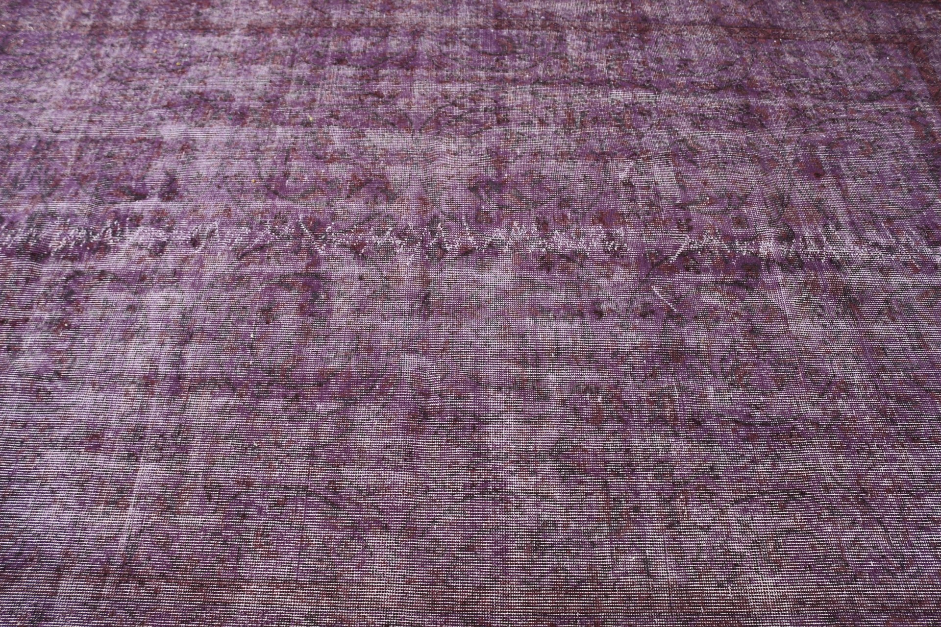 Vintage Rug, Wool Rugs, Salon Rugs, Home Decor Rugs, Rugs for Salon, Bedroom Rugs, Purple  5.8x9.1 ft Large Rug, Turkish Rugs