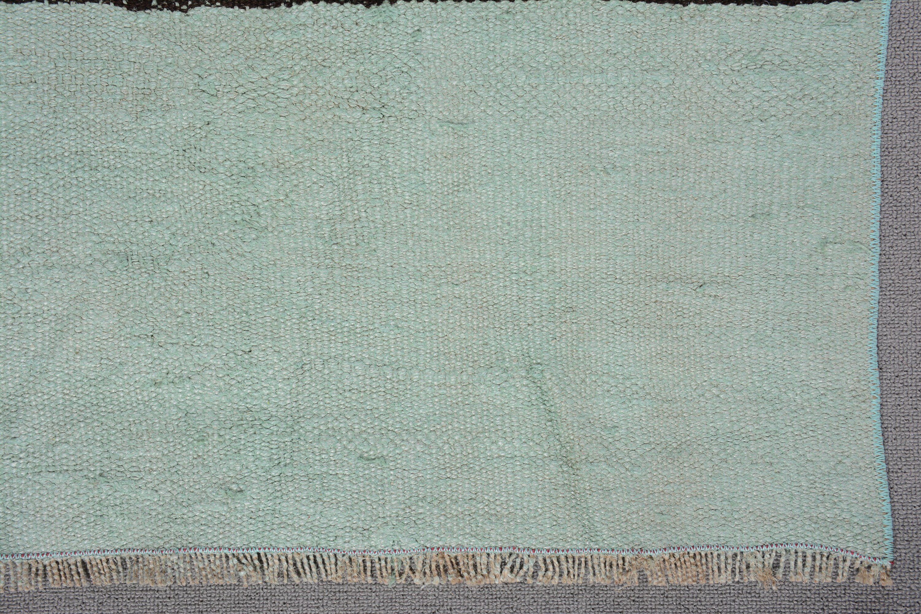 Vintage Halı, 4.3x9.5 ft Büyük Halılar, Oturma Odası Halısı, Yatak Odası Halıları, Yatak Odası Halısı, Fas Halısı, Türk Halıları, Yeşil Yün Halı, Oushak Halı